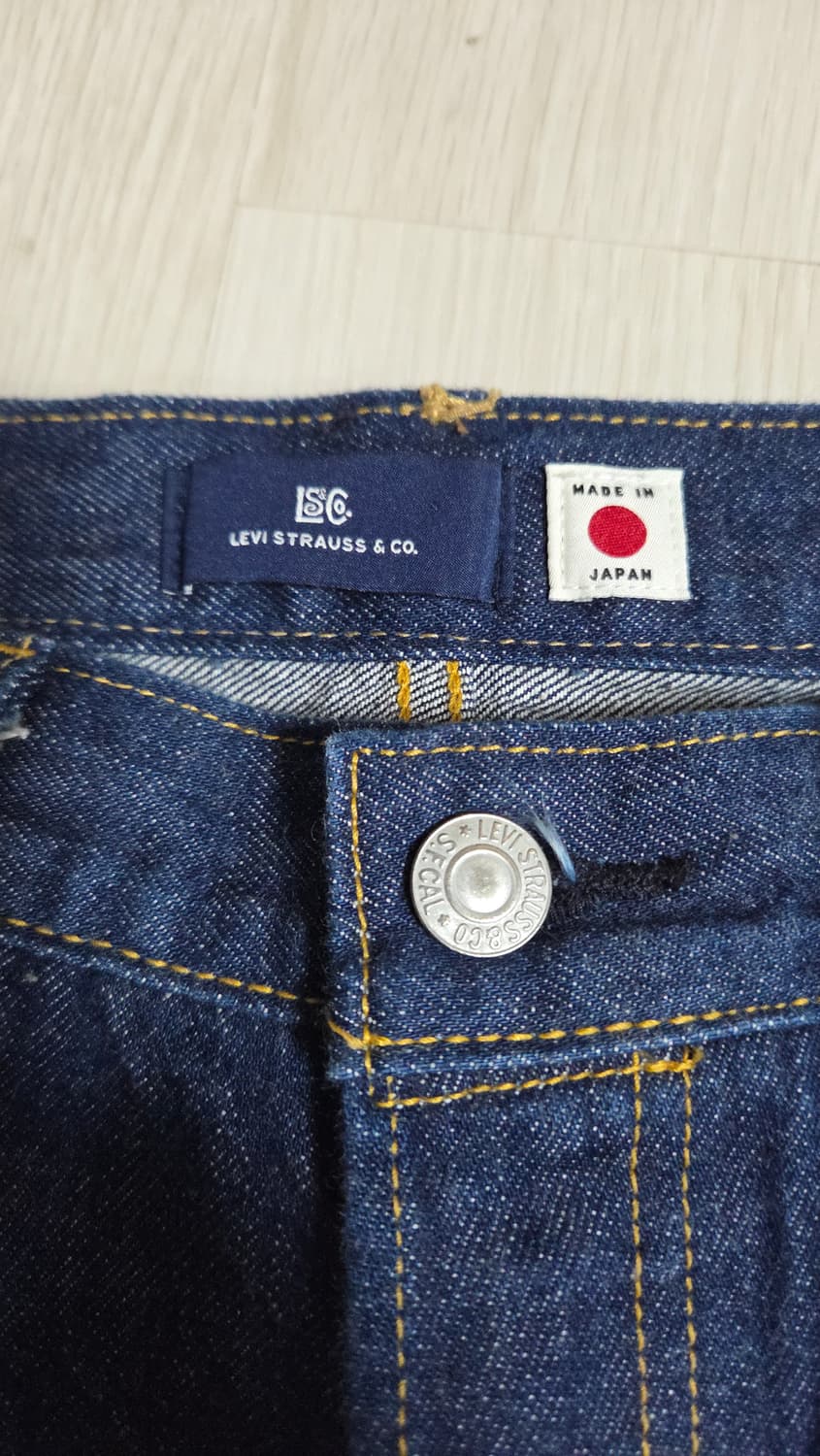 (착샷) 리바이스 501 블루탭 1980s 재팬 데님 상품이미지3