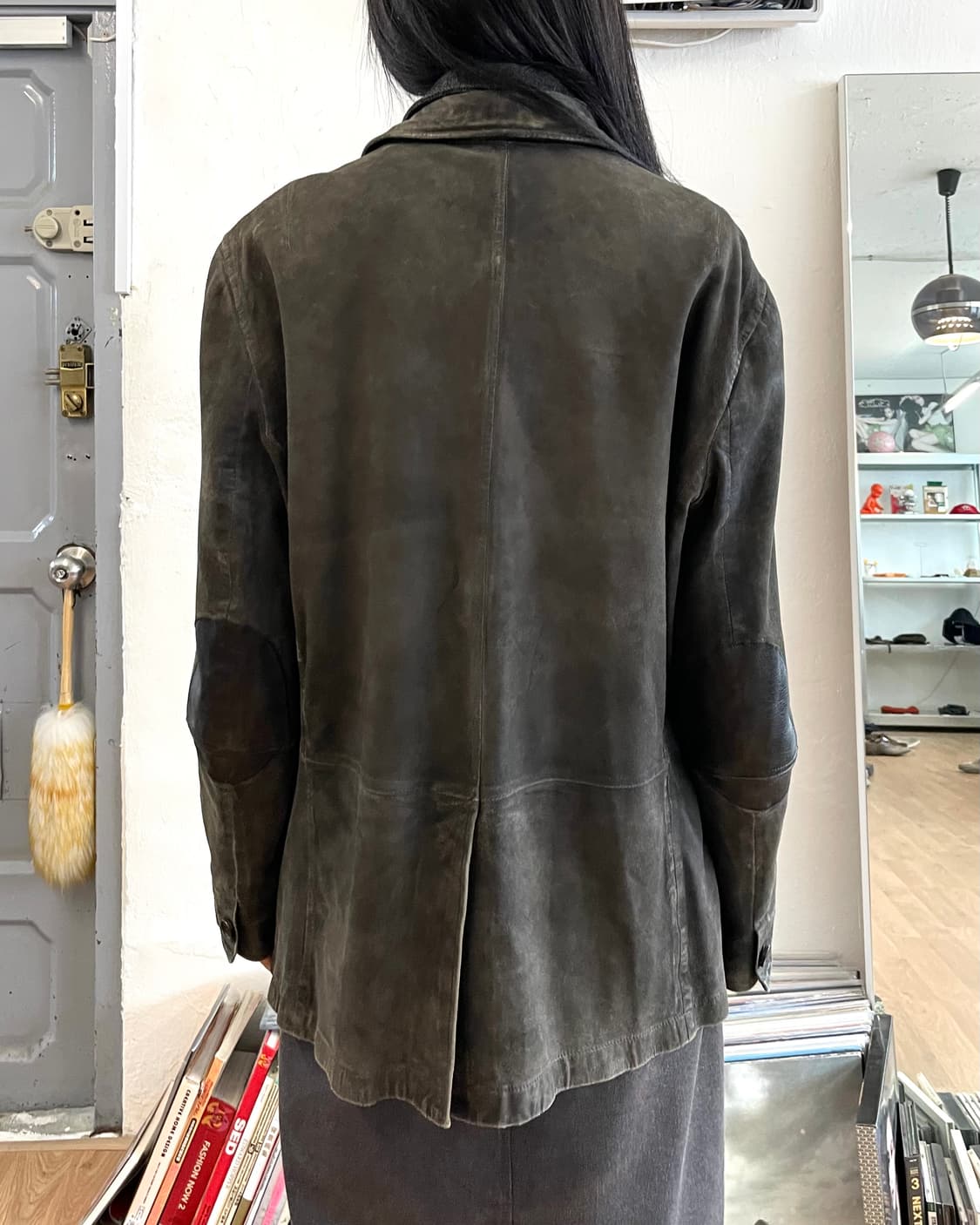 [L] AllSaints 올세인츠 도킹 레더 테일러드 자켓 상품이미지9