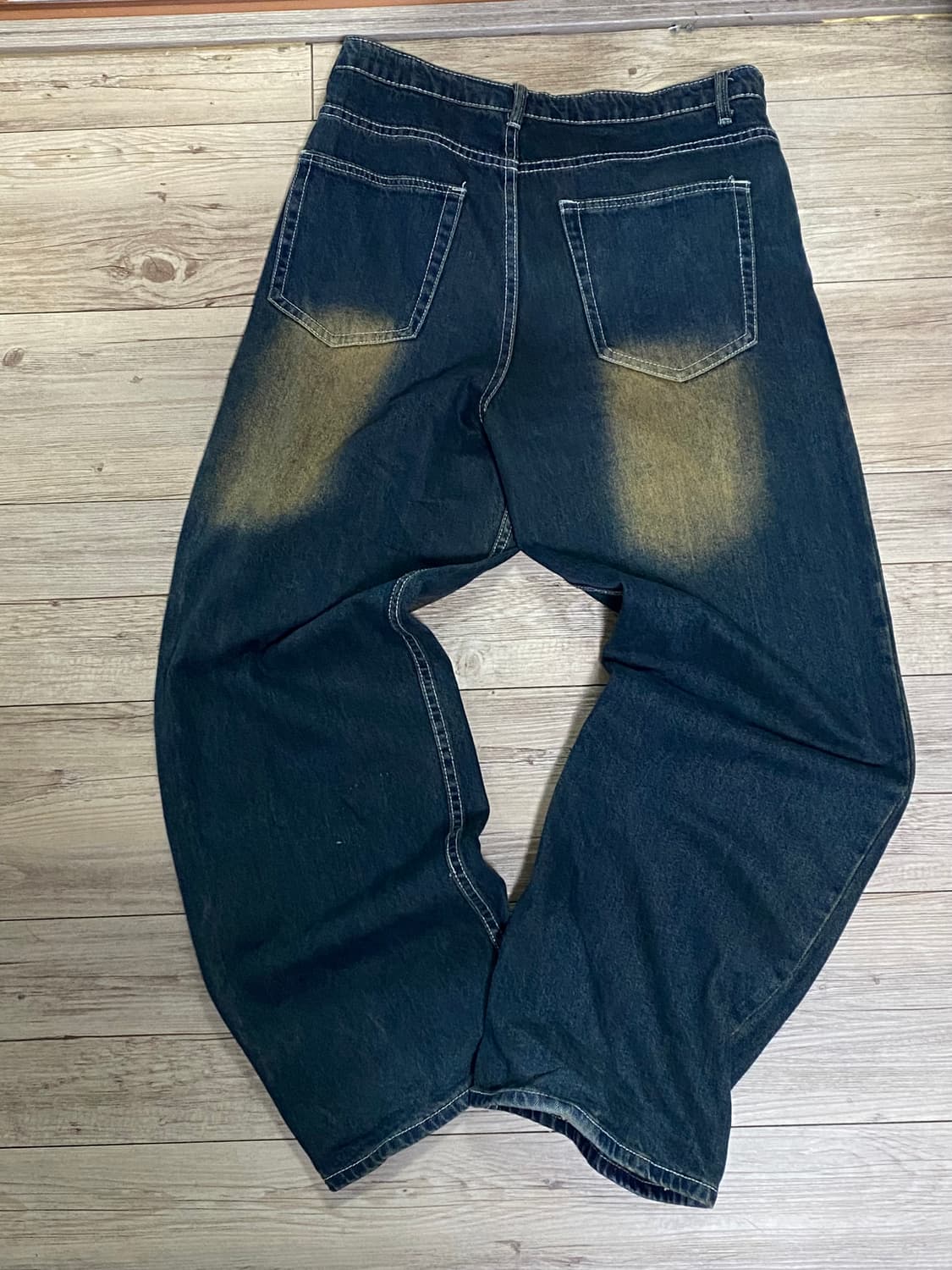 워싱 데님 팬츠 상품이미지3