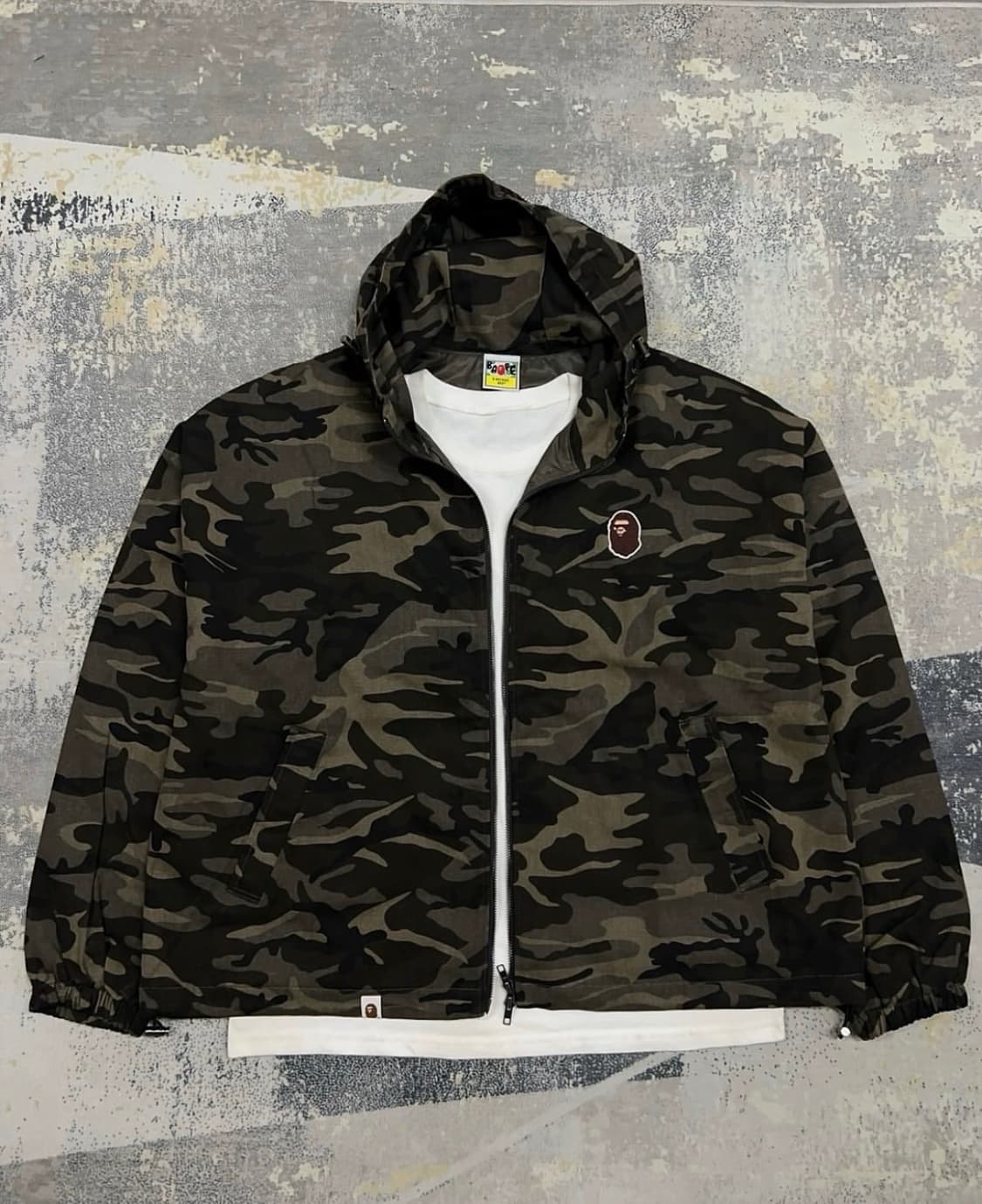 베이프 Bape 카모 후드 야상자켓 상품이미지1