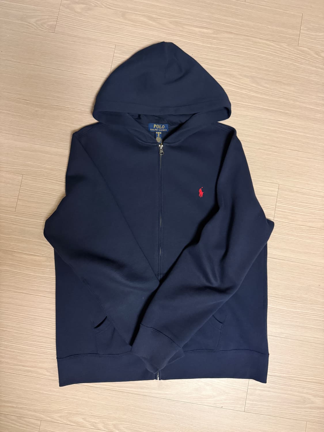 폴로 보이즈 후드집업 상품이미지2