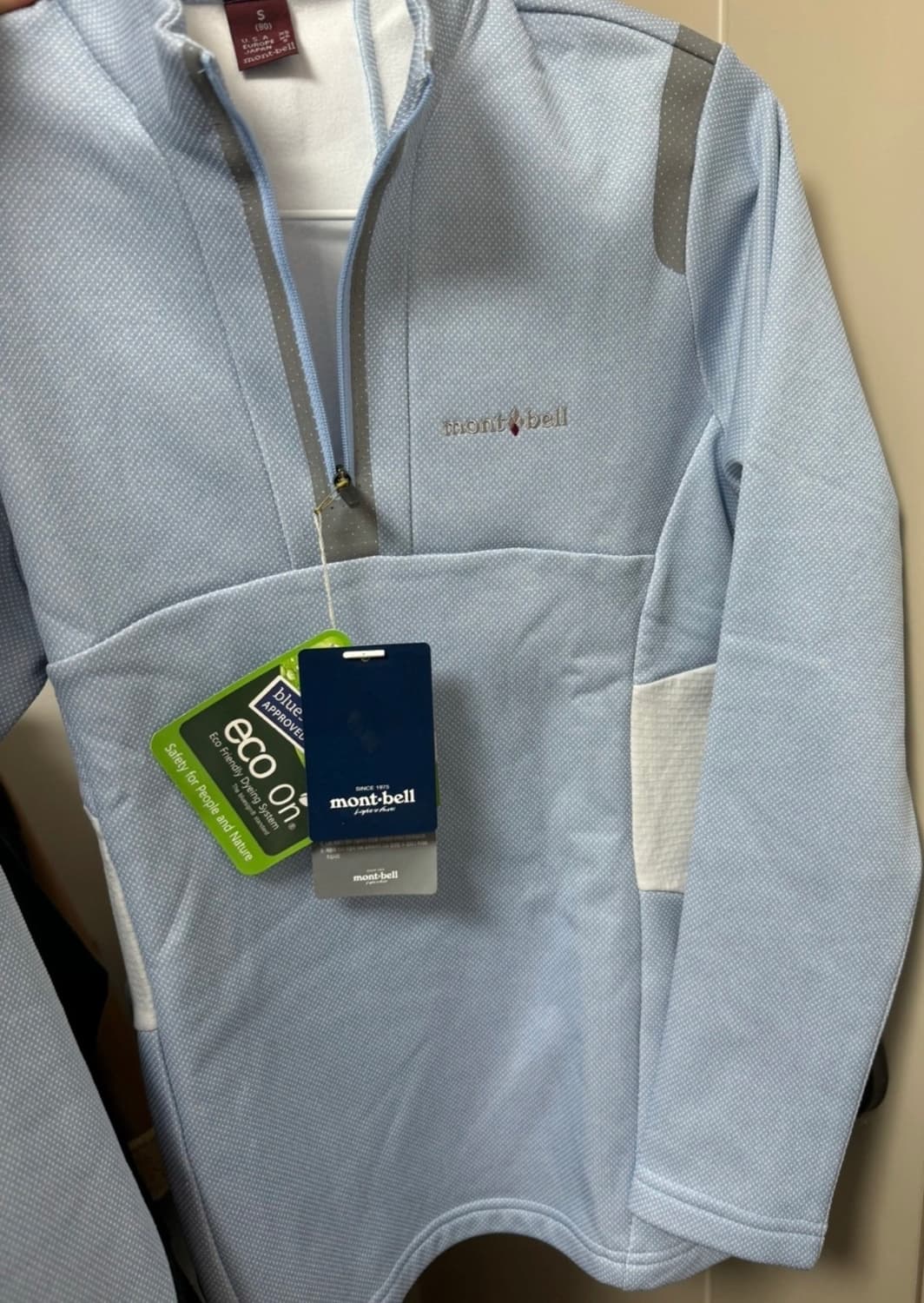 [새상품] 몽벨 기모 반집업 스카이S 상품이미지1