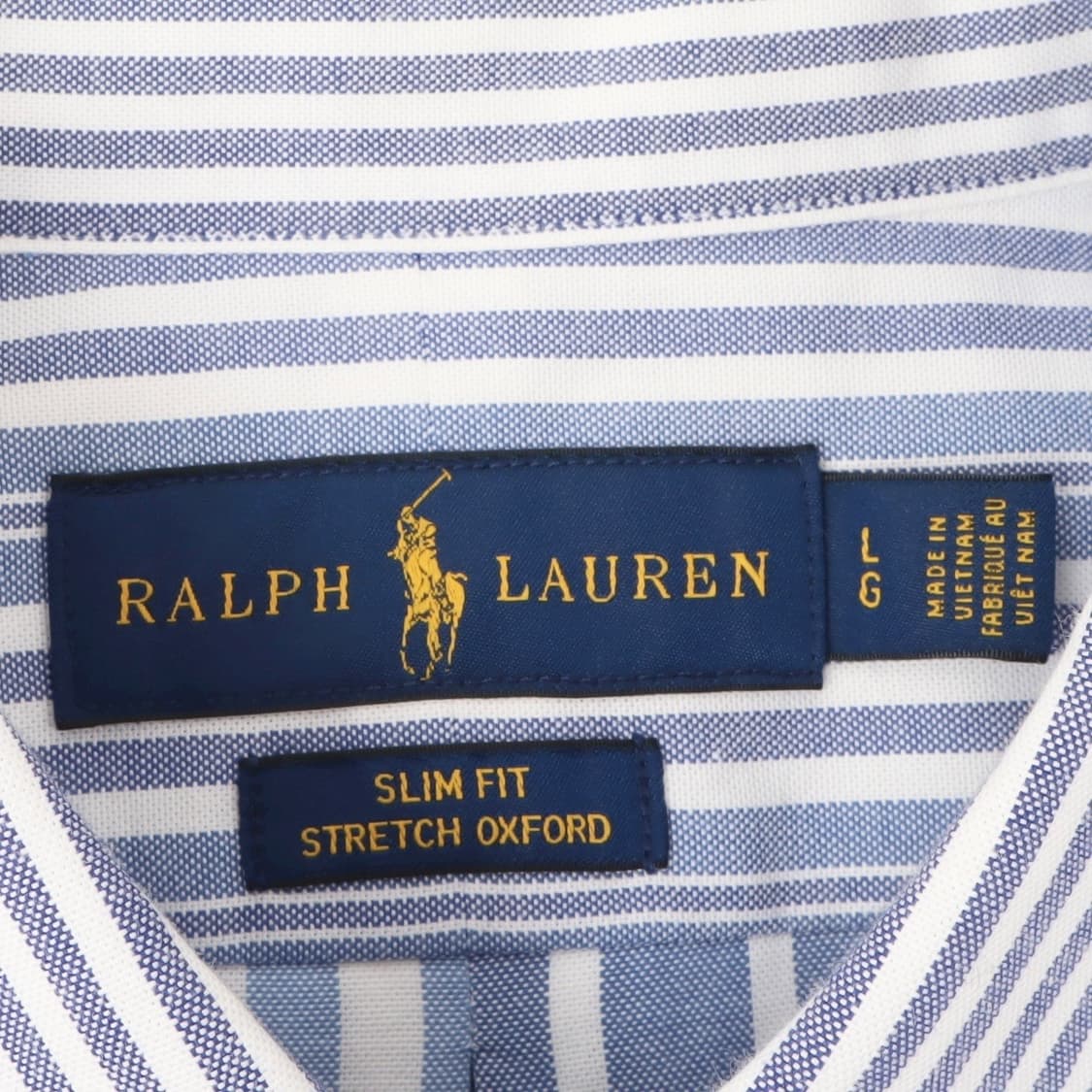 폴로 랄프로렌 스트레치 옥스포드 스트라이프 셔츠 상품이미지8
