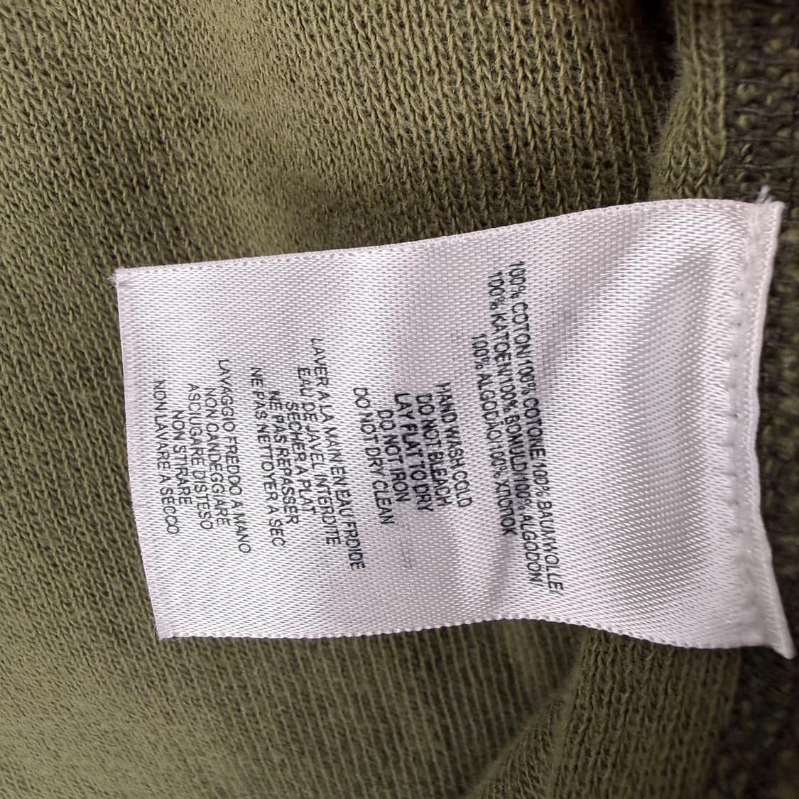 더블 알엘 더블 레이어 패브릭 리버시블 티셔츠 상품이미지5