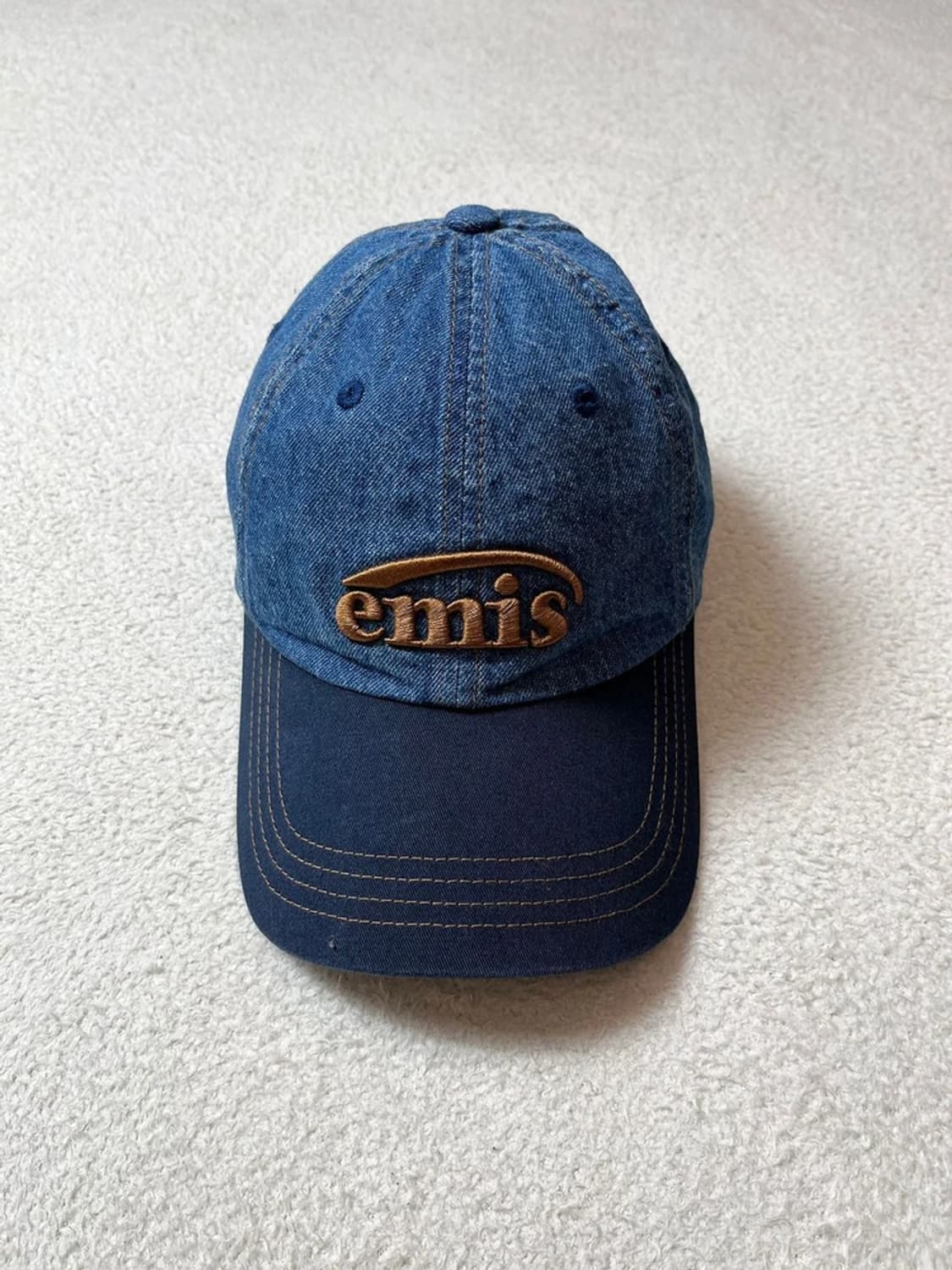 이미스 24FW 워시드 데님 볼캡 A1815 상품이미지2