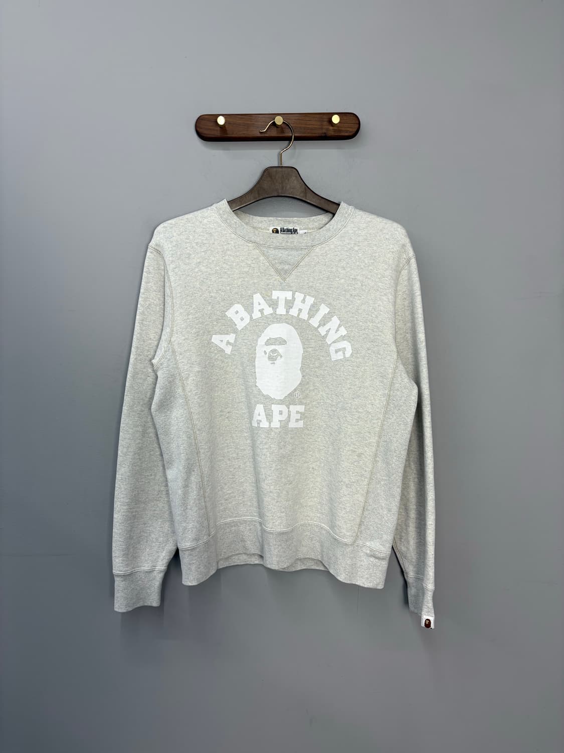 베이프 컬리지 빅로고 박시핏 스웻셔츠 A2433 상품이미지2