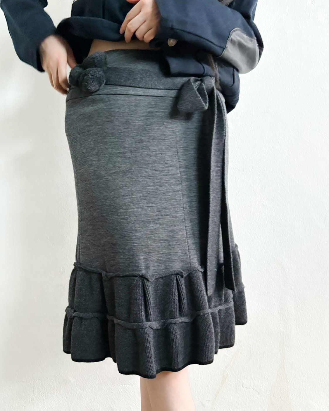 소니아 리키엘 울 스커트 상품이미지2