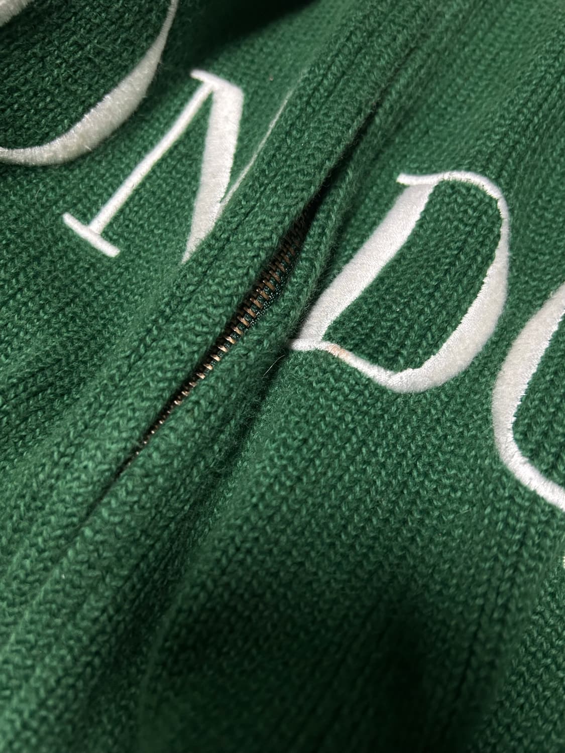 *rare* 폴로 치프키프 딥 그린 런던 빅포니 니트집업  상품이미지2