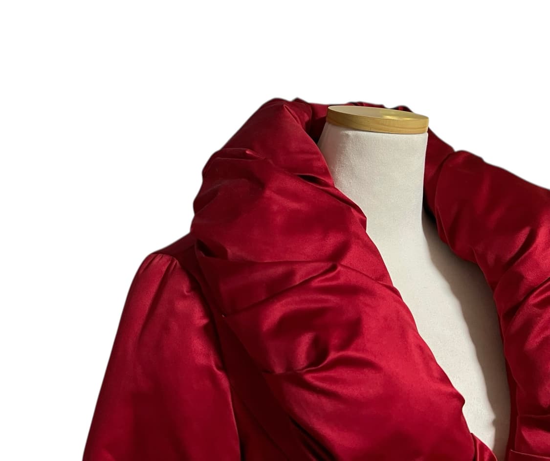 랄프로렌 폴로 여성 레드 숏패딩 다운패딩 상품이미지5