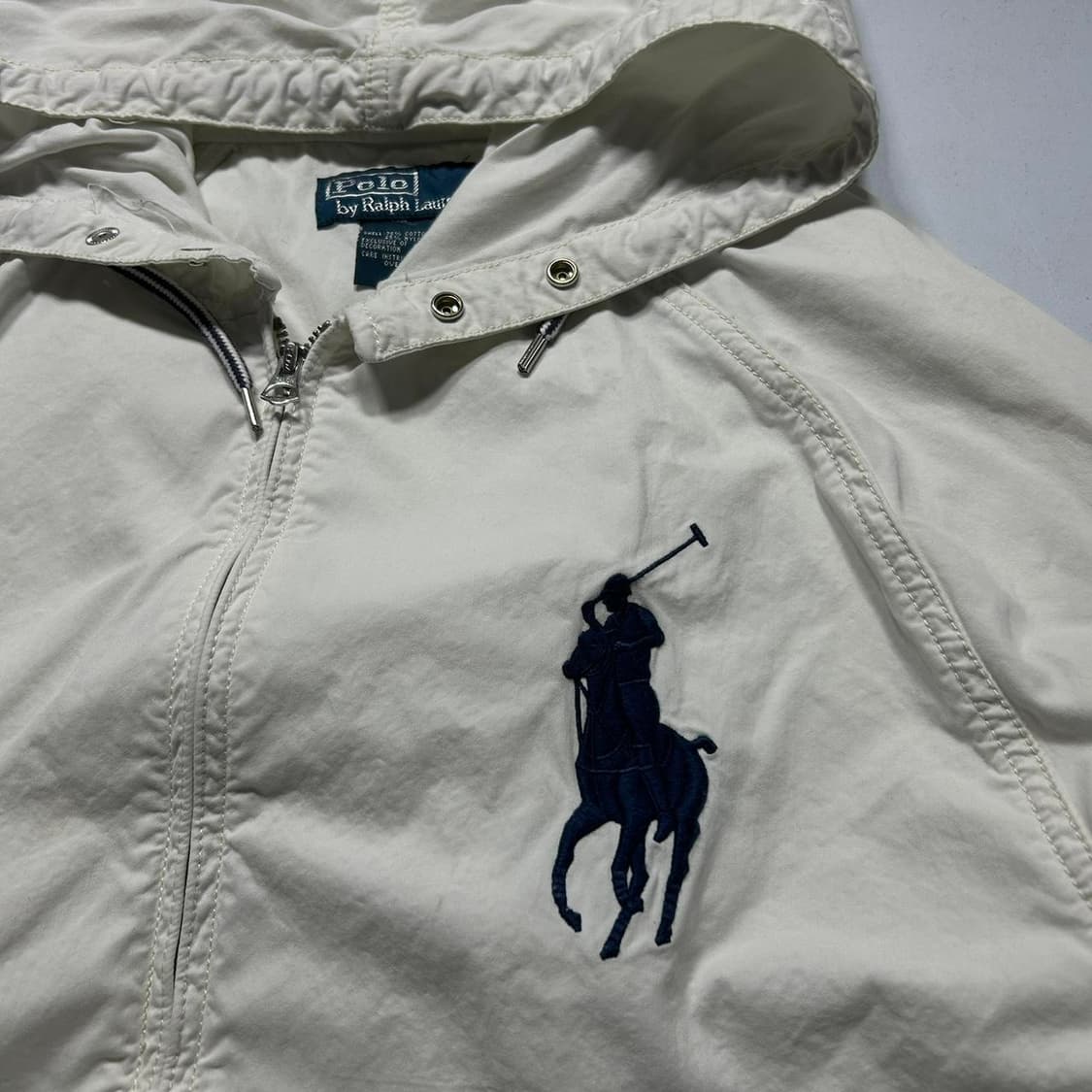 폴로 랄프 로렌 빅 포니 코튼 후드 자켓 상품이미지2