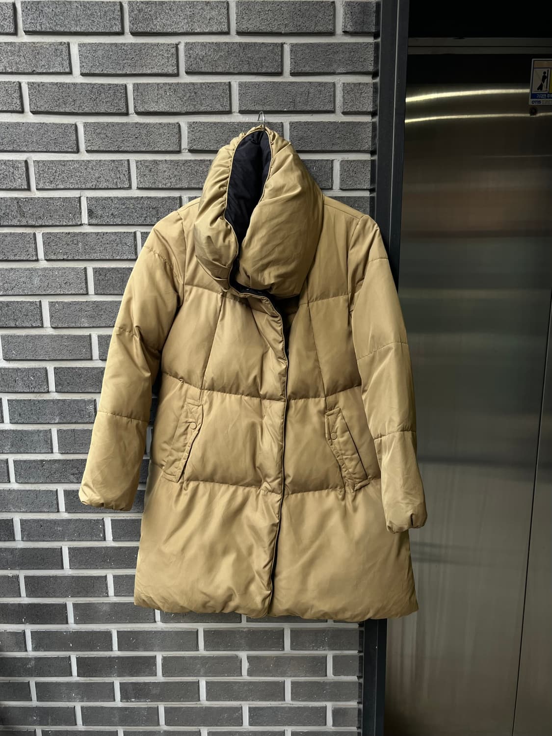 T.VIEW 리얼 다운 자켓 올리브그린 상품이미지2