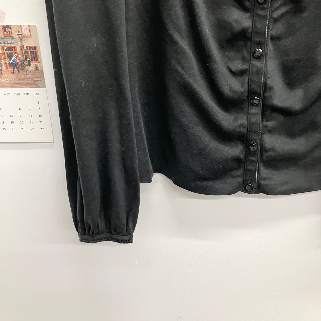 버버리 코튼 셔링 가디건  상품이미지3