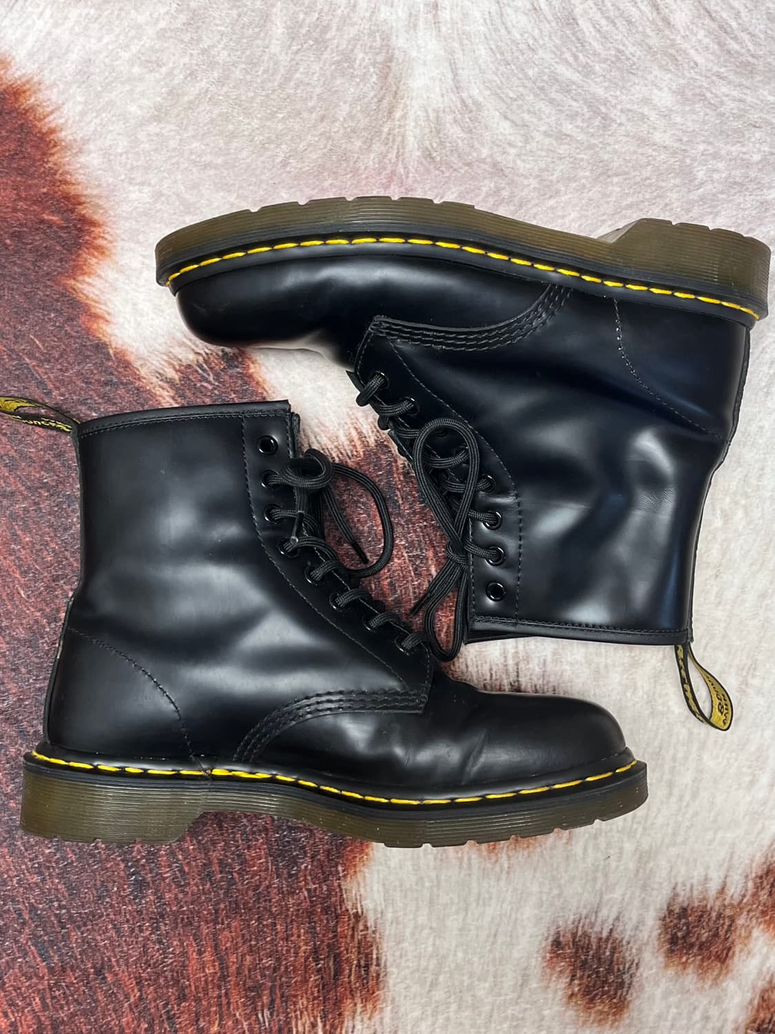 [41] 닥터마틴 1460 스무스 블랙 8홀 부츠 상품이미지2
