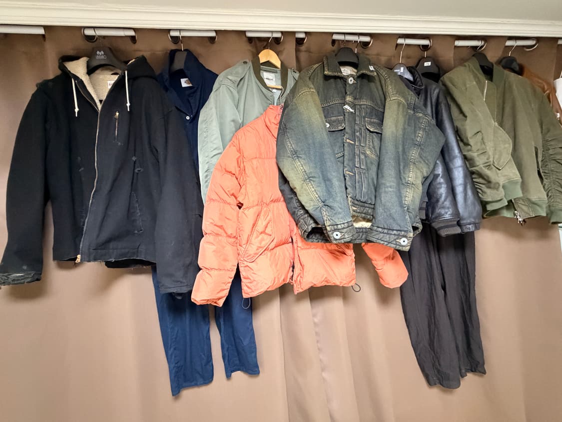 미하라야스히로 데님패딩 46사이즈 상품이미지3