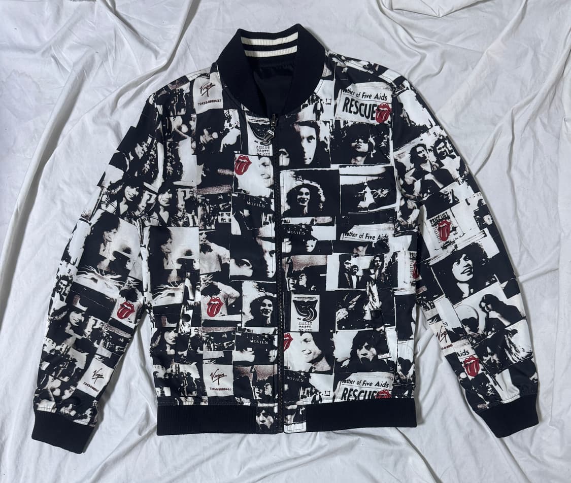 잭 로즈 롤링스톤즈 밴드 리버시블 자켓 펑크 하드 록 상품이미지1