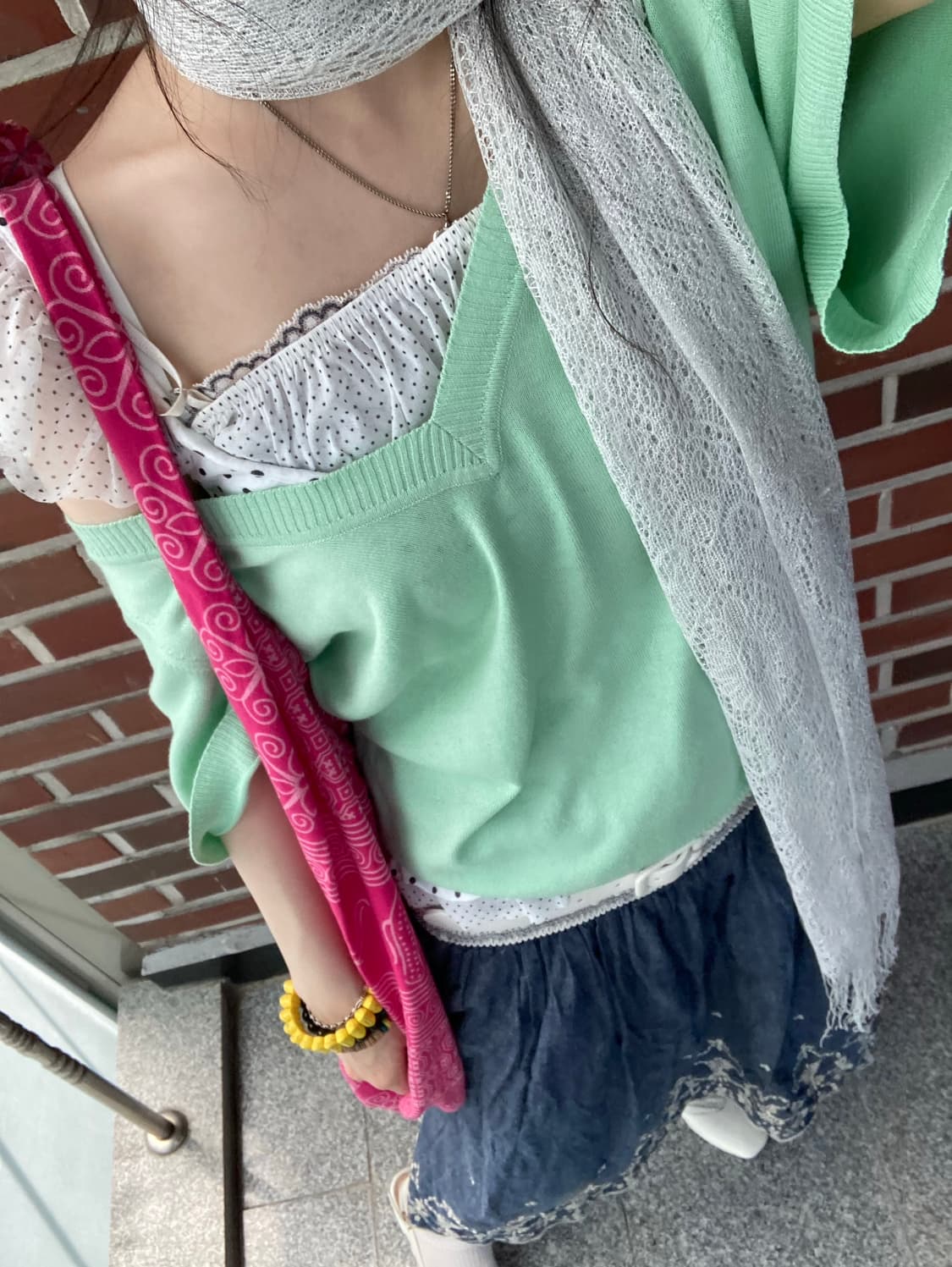 민트코어 빈티지 코디세트 4pcs 상품이미지6