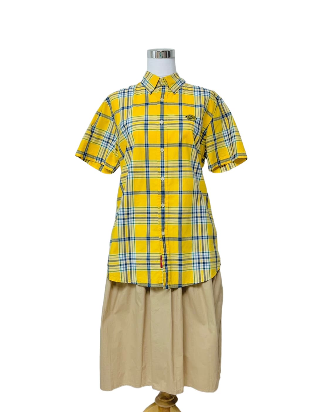Dickies yellow check shirt 상품이미지10