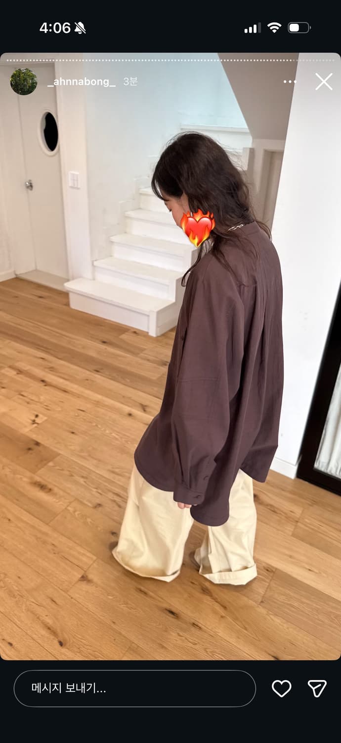 에토스 턱 헨리넥 셔츠 상품이미지4