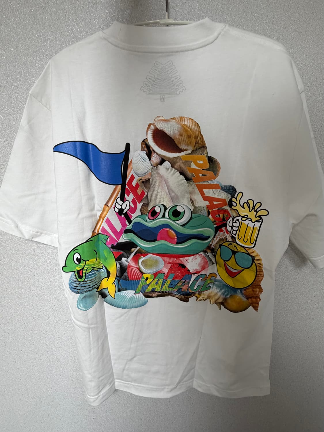 팔라스 흰색 반팔 상품이미지2