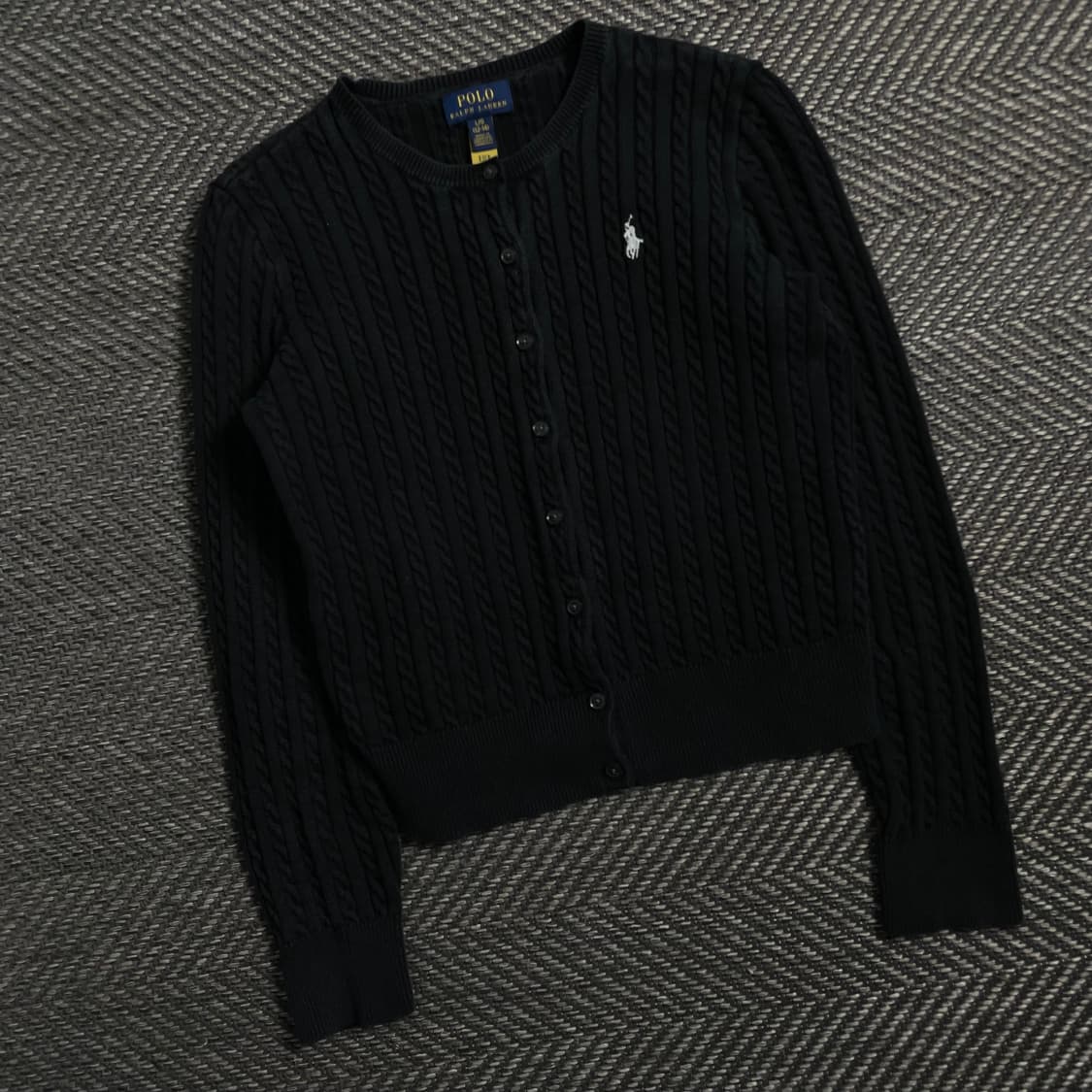 폴로 랄프로렌 우먼스 케이블 꽈배기 가디건y 4276 상품이미지1