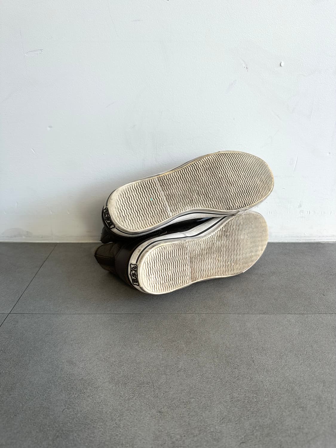 Ash 브라운 보아퍼 버클 하이탑 스니커즈 상품이미지9