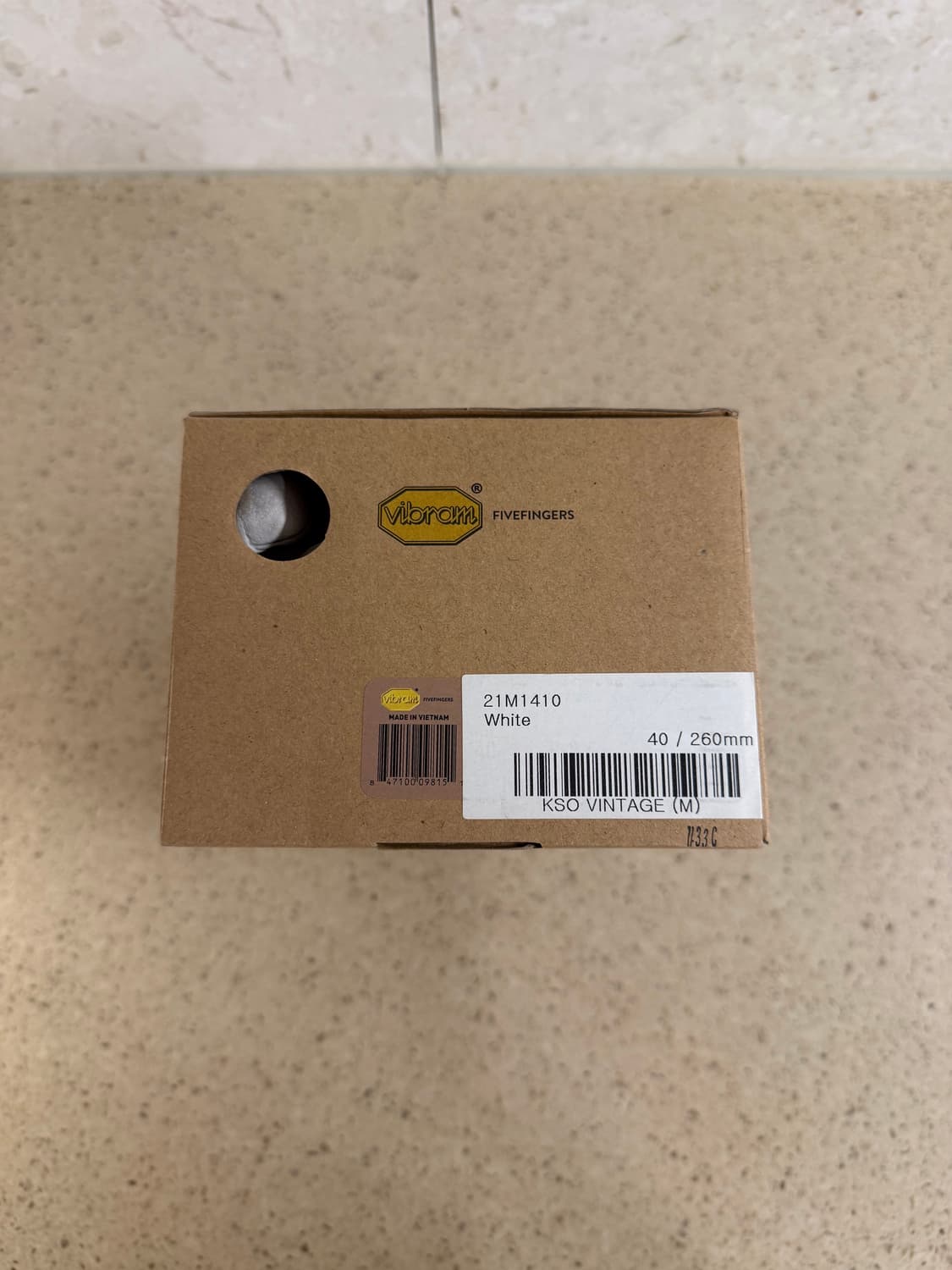 [40] 비브람 파이브핑거스 KSO VINTAGE 화이트 상품이미지3