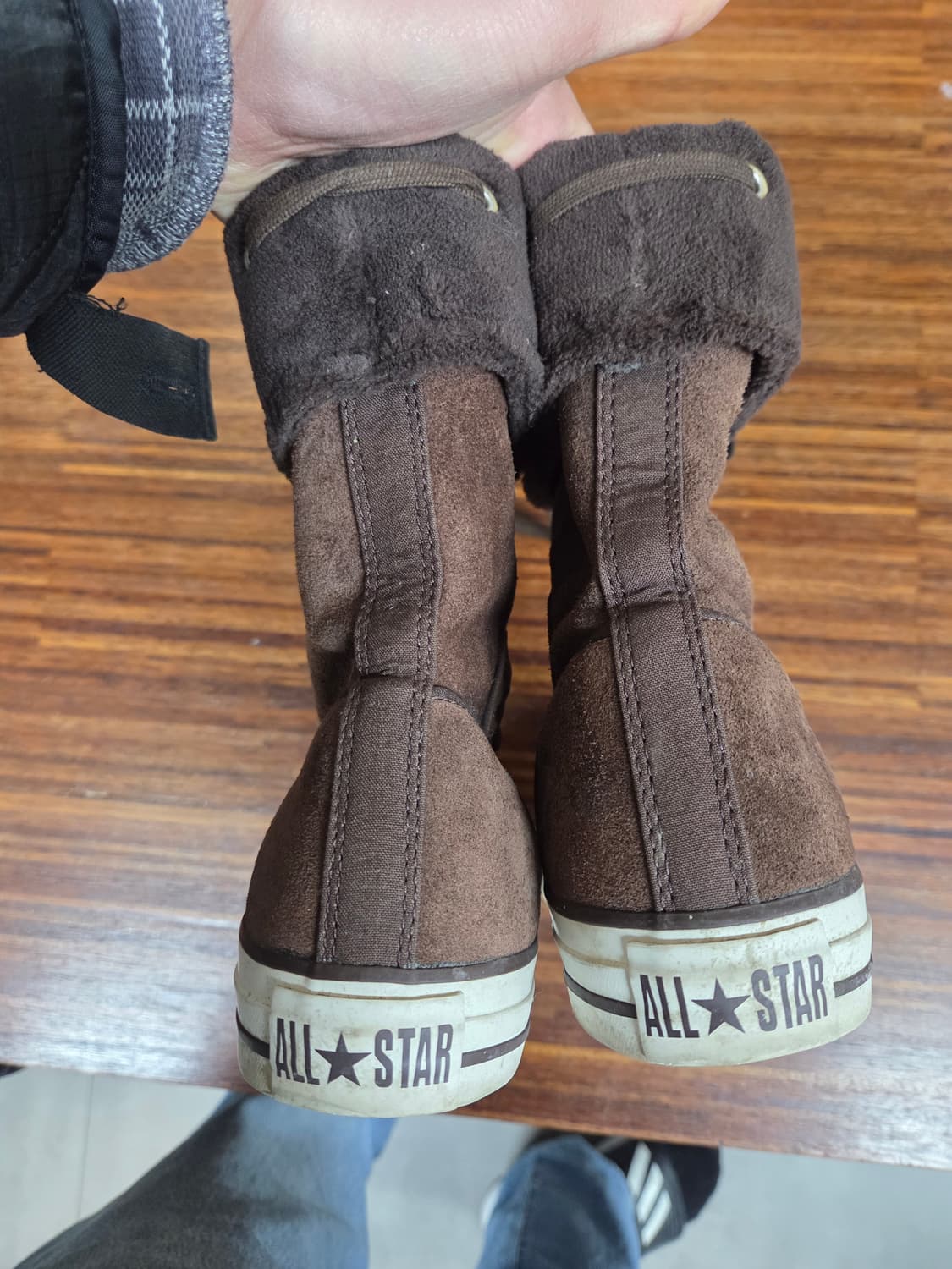 컨버스 빈티지 털 스웨이드 부츠 240 상품이미지4