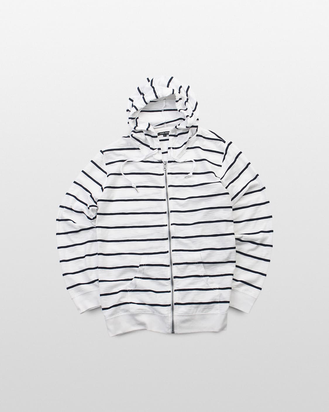 AVAIL MODE Stripe Zip-Up Hoodie 상품이미지1