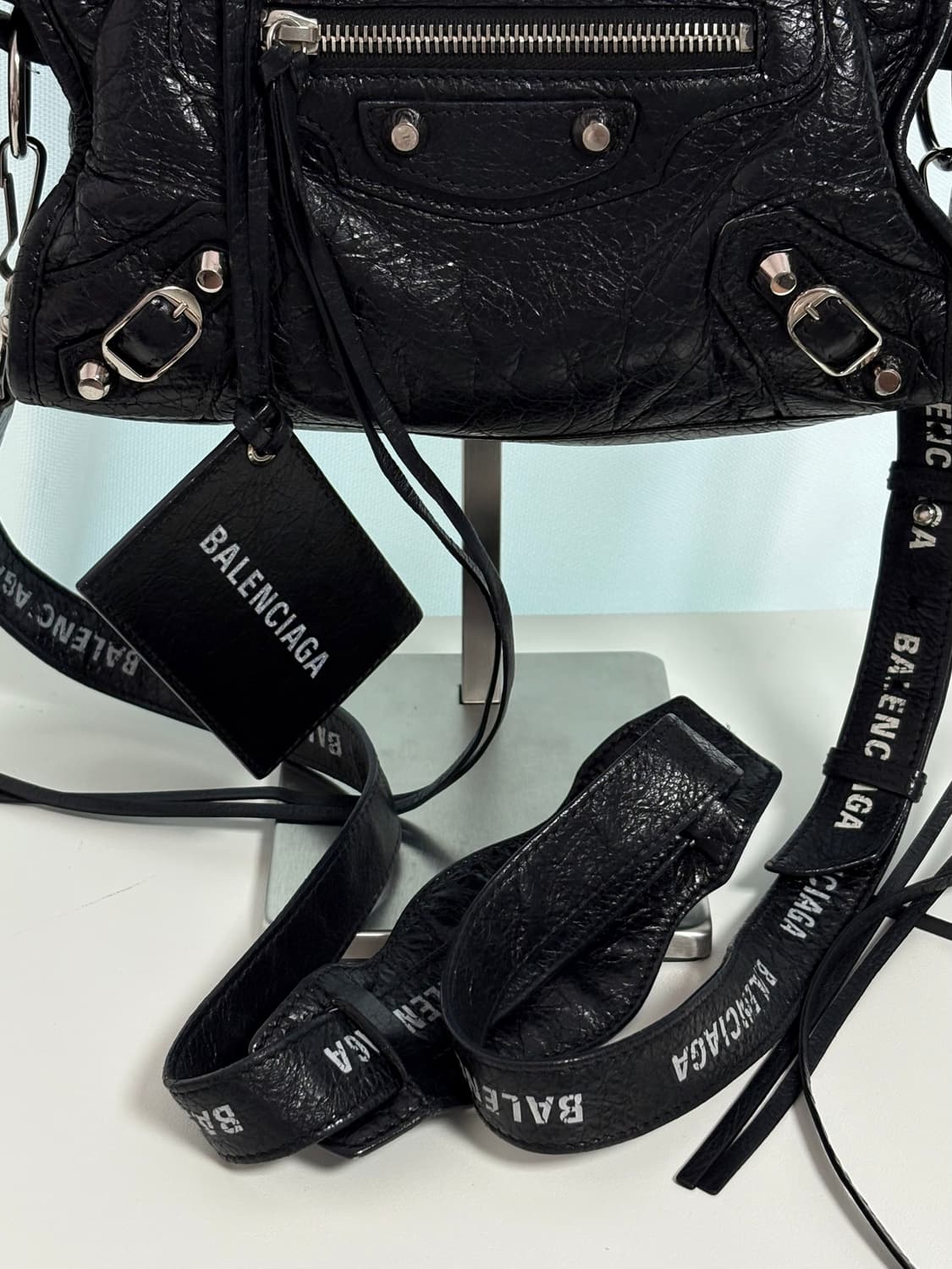 발렌시아가 모터 미니 로고스트랩 상품이미지5