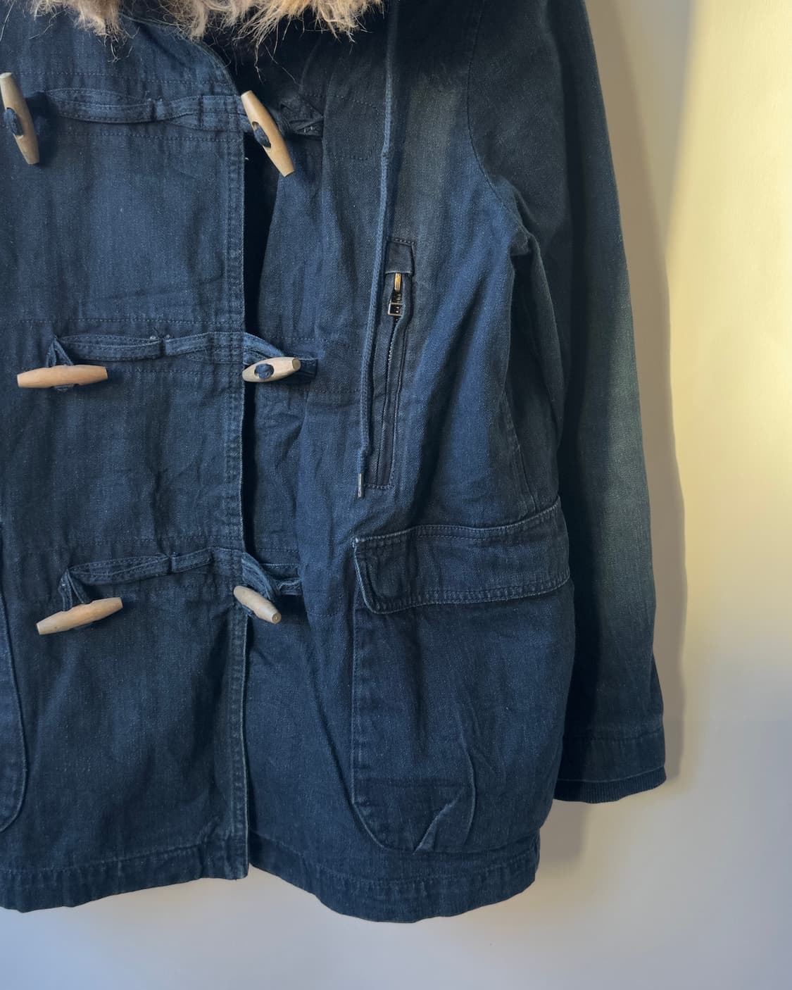 [CEPO] Duffle Denim Hoodie Jacket 상품이미지2