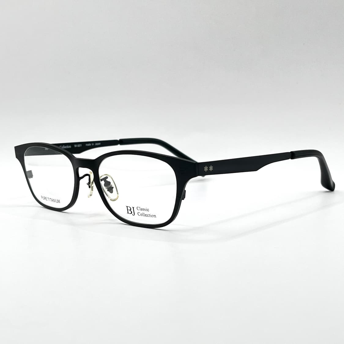 BJ Classic 비제이 클래식 블랙 티타늄 안경 상품이미지2