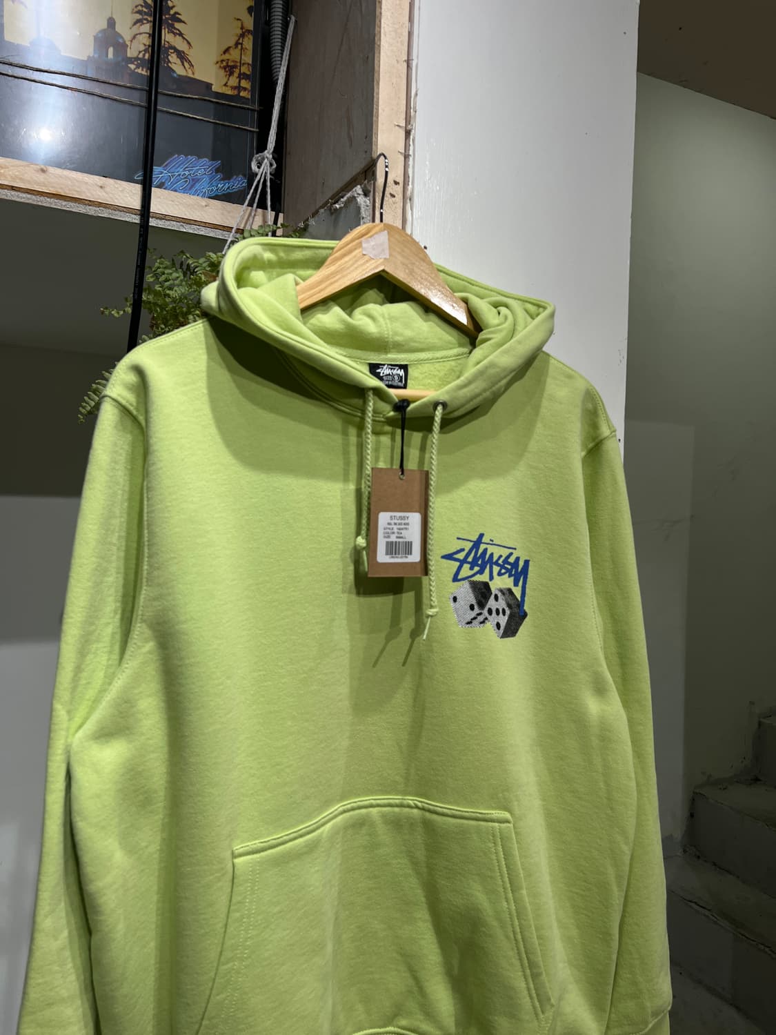 Stussy 스투시 더블 다이스 후드 티셔츠 상품이미지1