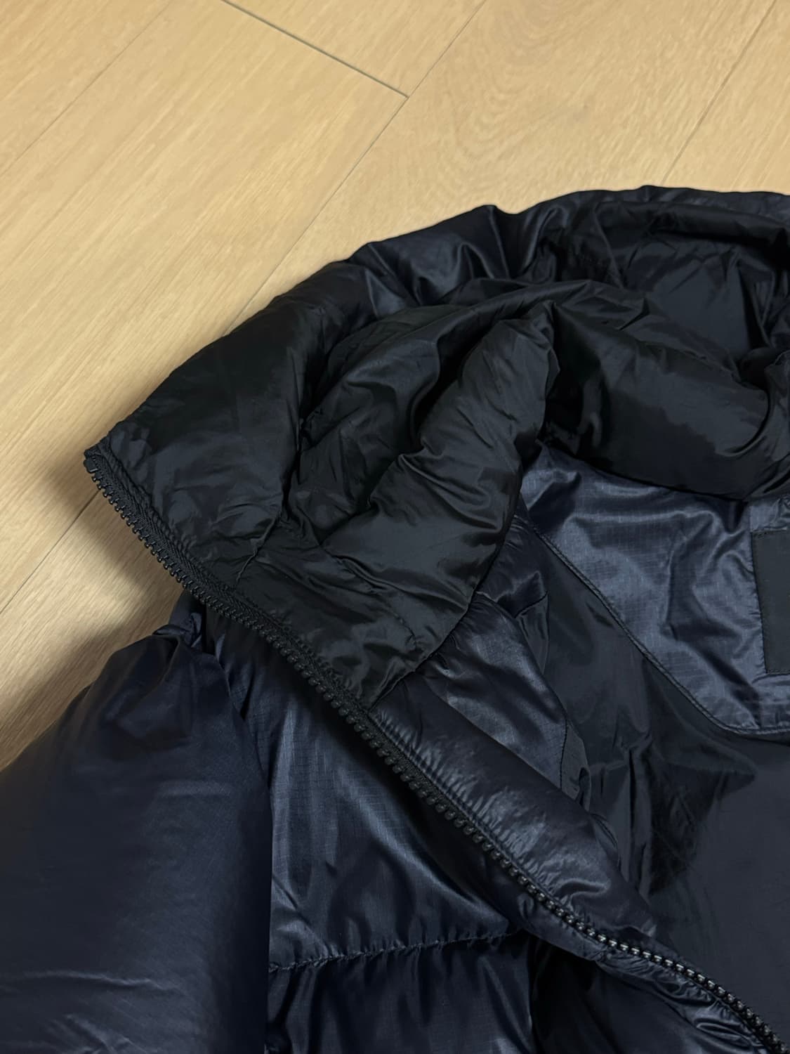 [5, XL] 골드윈 25fw 퍼텍스 퀀텀 다운 파카 블랙 상품이미지6