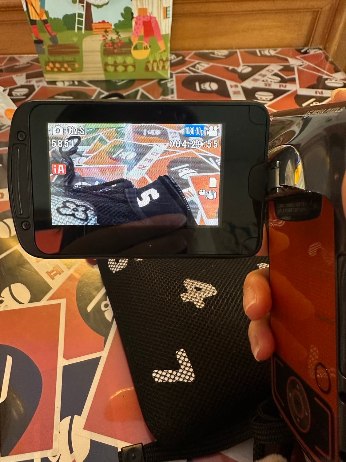 (작례o, 오렌지🍊)뉴진스 캠코너 파나소닉 HX-WA10 상품이미지3