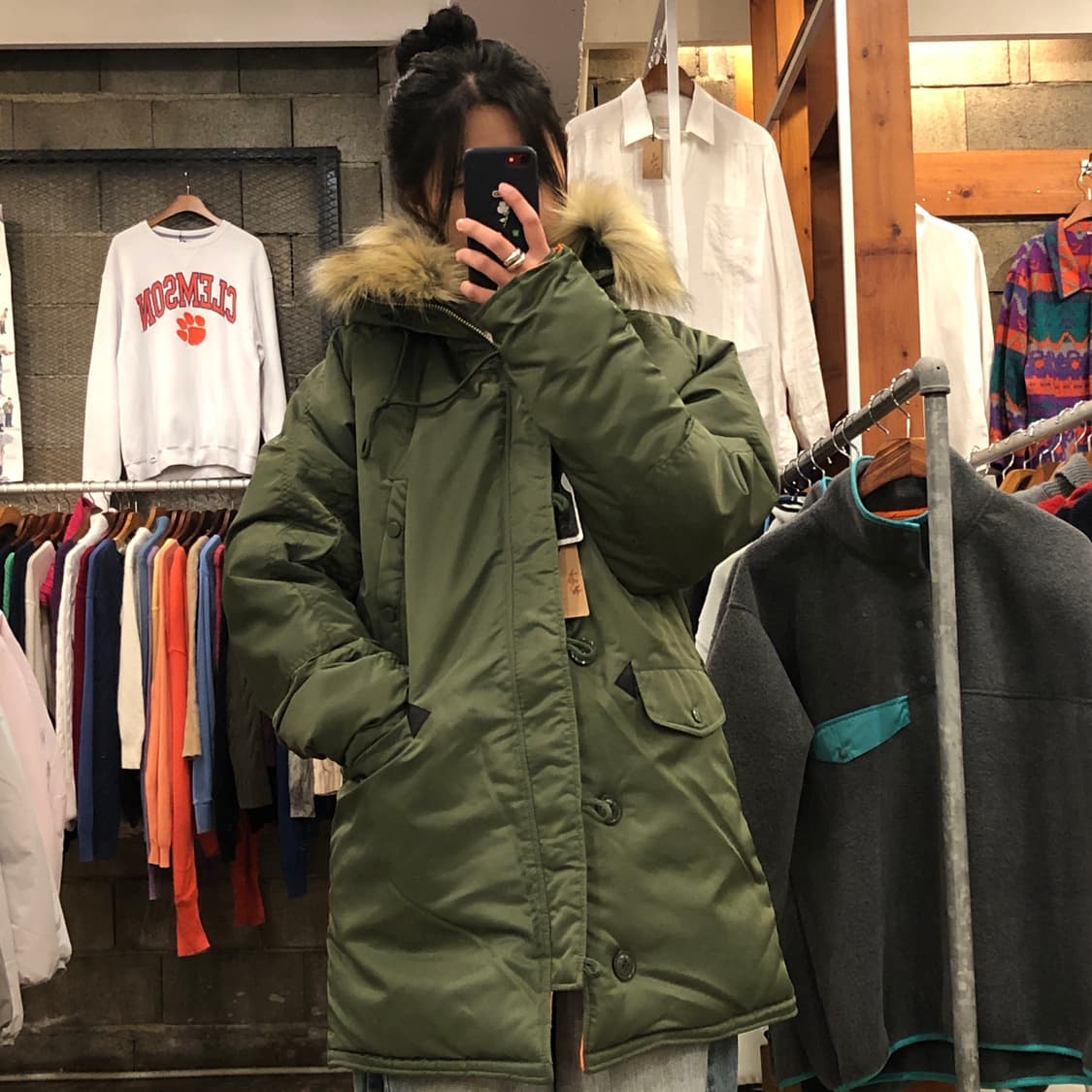 (새상품) 밀리터리 N3B 점퍼 상품이미지2