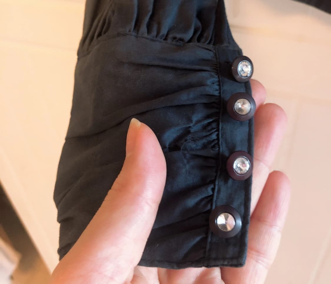 Egoist 에고이스트 고딕펑크 랩 블라우스  상품이미지3