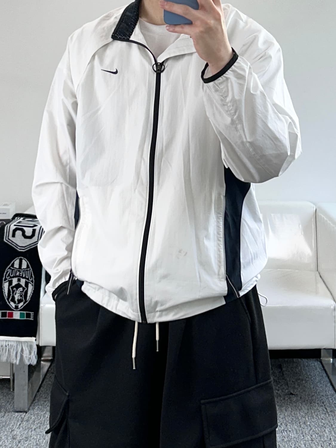 나이키 올드스쿨 오레오 바람막이 L  상품이미지2