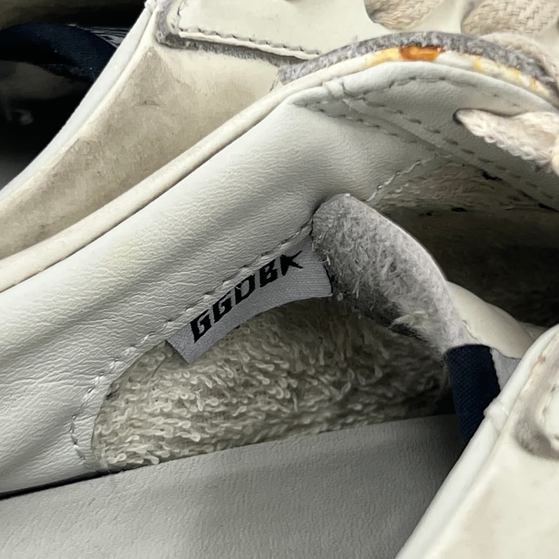 골든구스 슈퍼스타 화이트 골드탭 스니커즈 39 상품이미지10