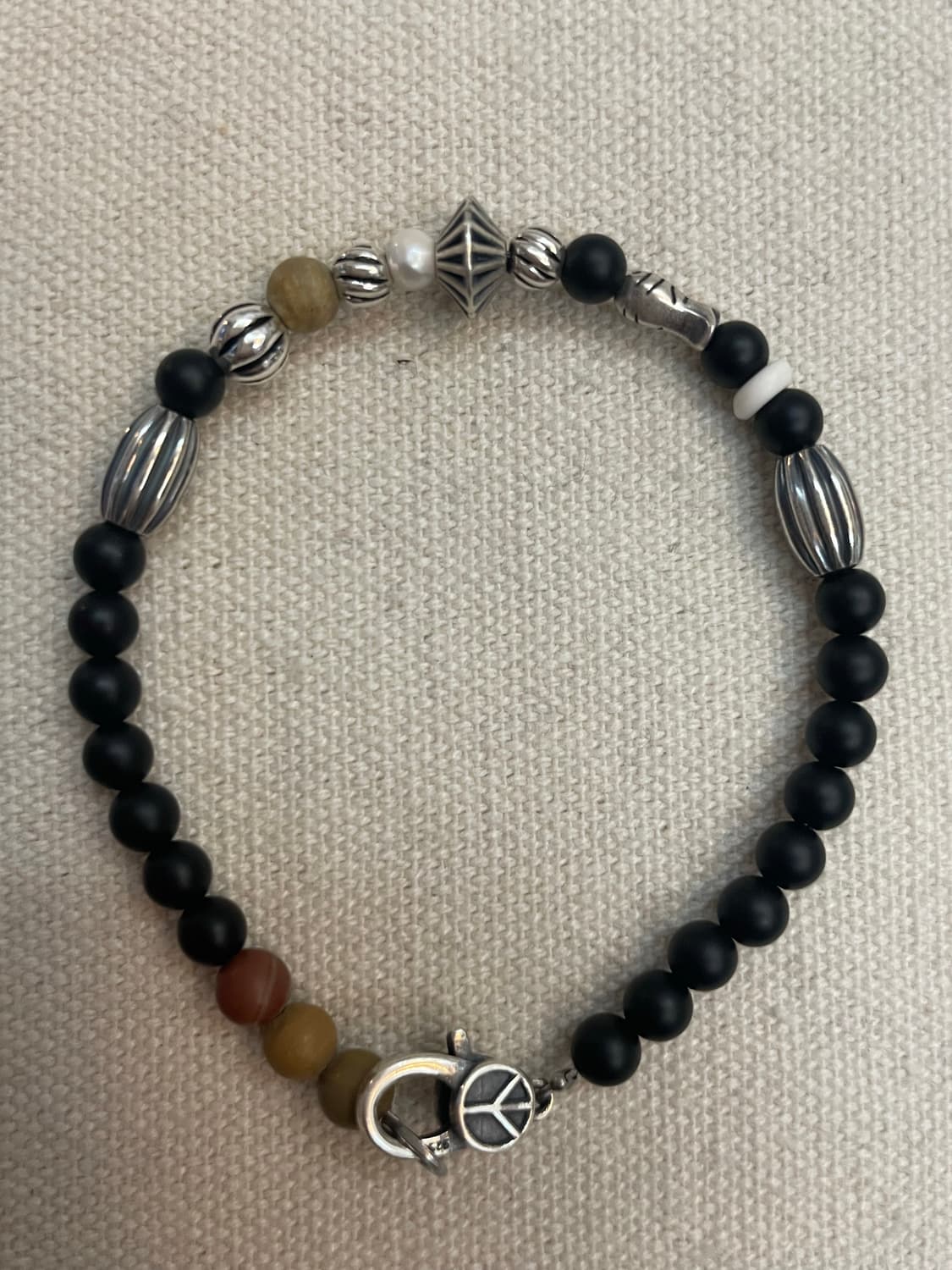 Peace Black Onyx Mix Bracelet 상품이미지3