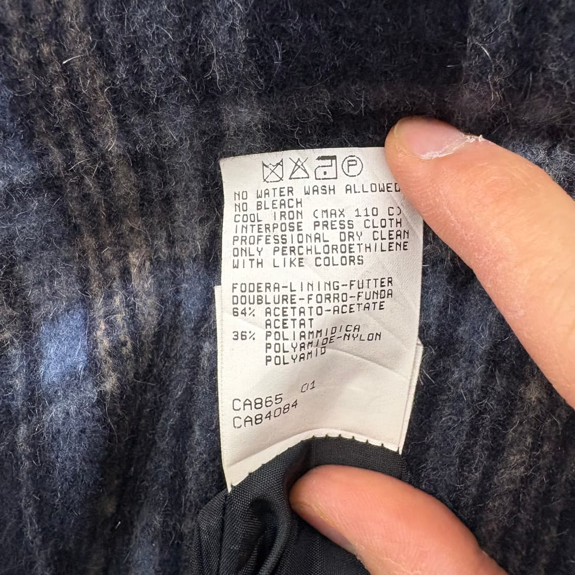 Max&Co. 체크 울 자켓 여/M 상품이미지8