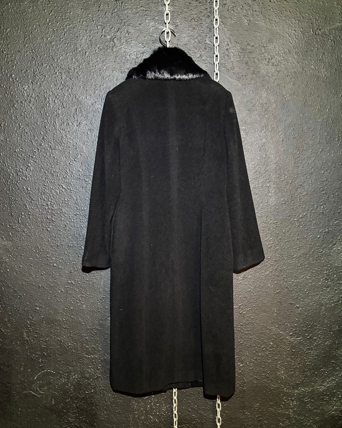 VICKY – Black cashmere long coat  상품이미지5