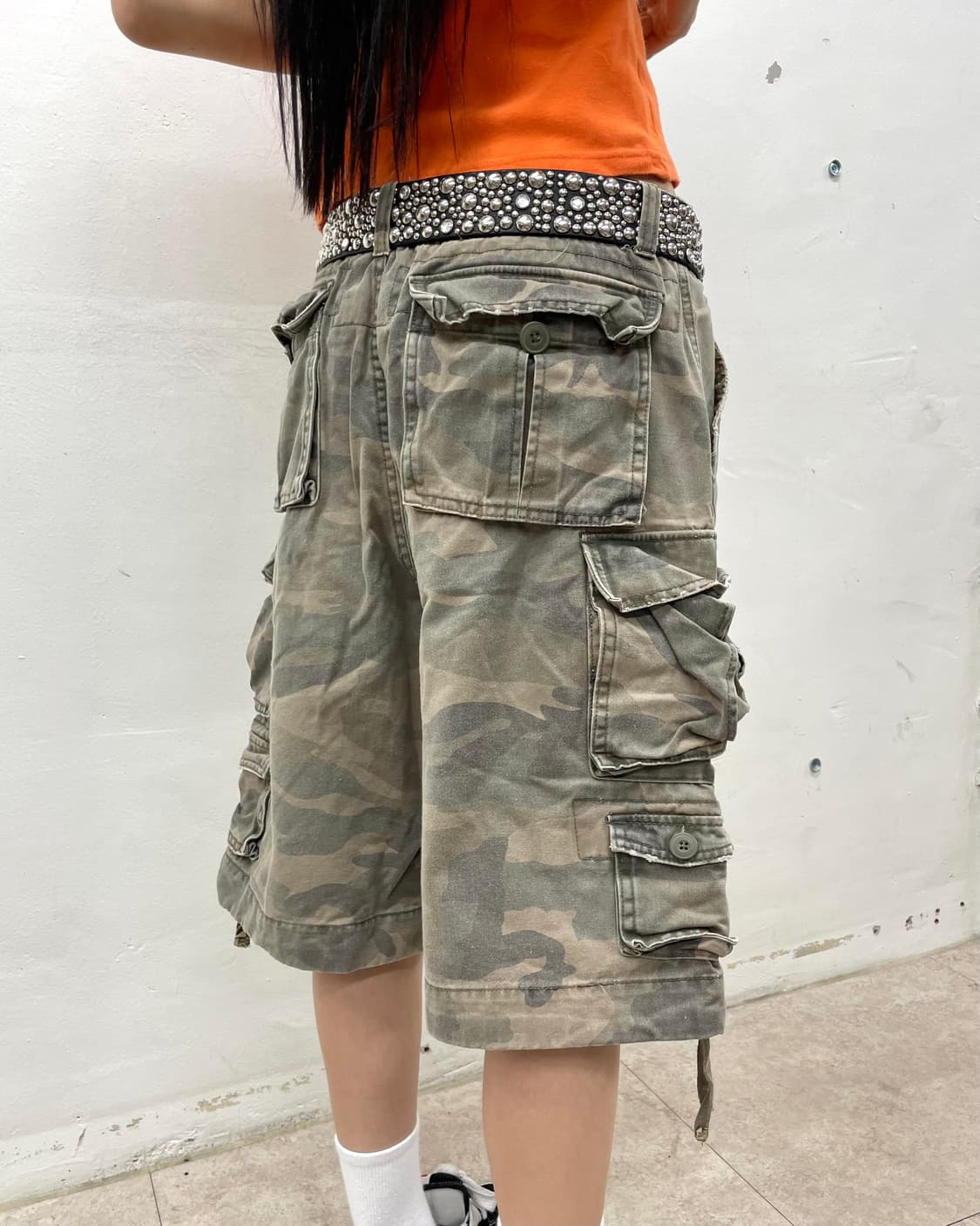 Camo Bermuda Cargo Pants 상품이미지4