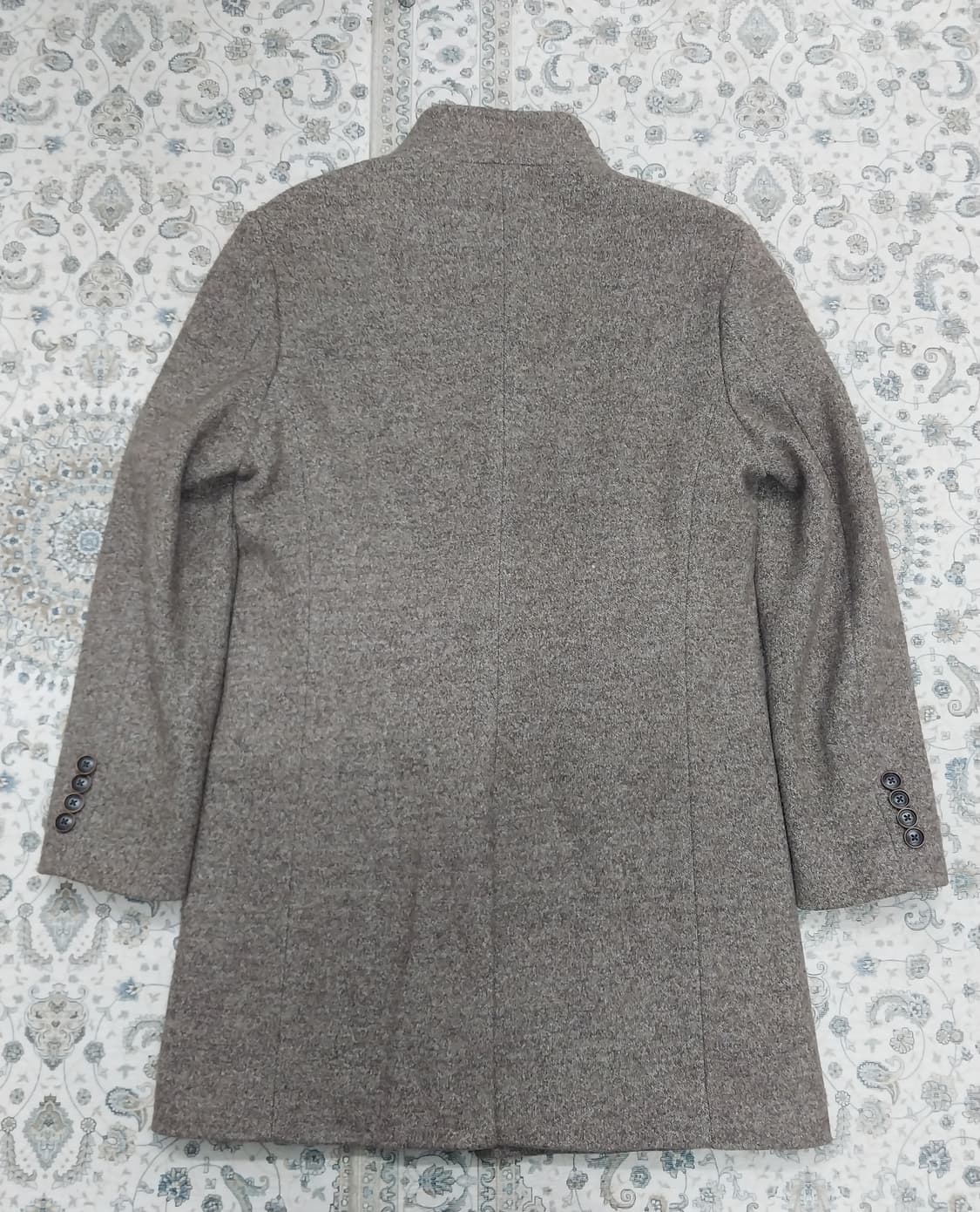 LANCETTI 이태리 모직 코트 브라운 105 상품이미지3