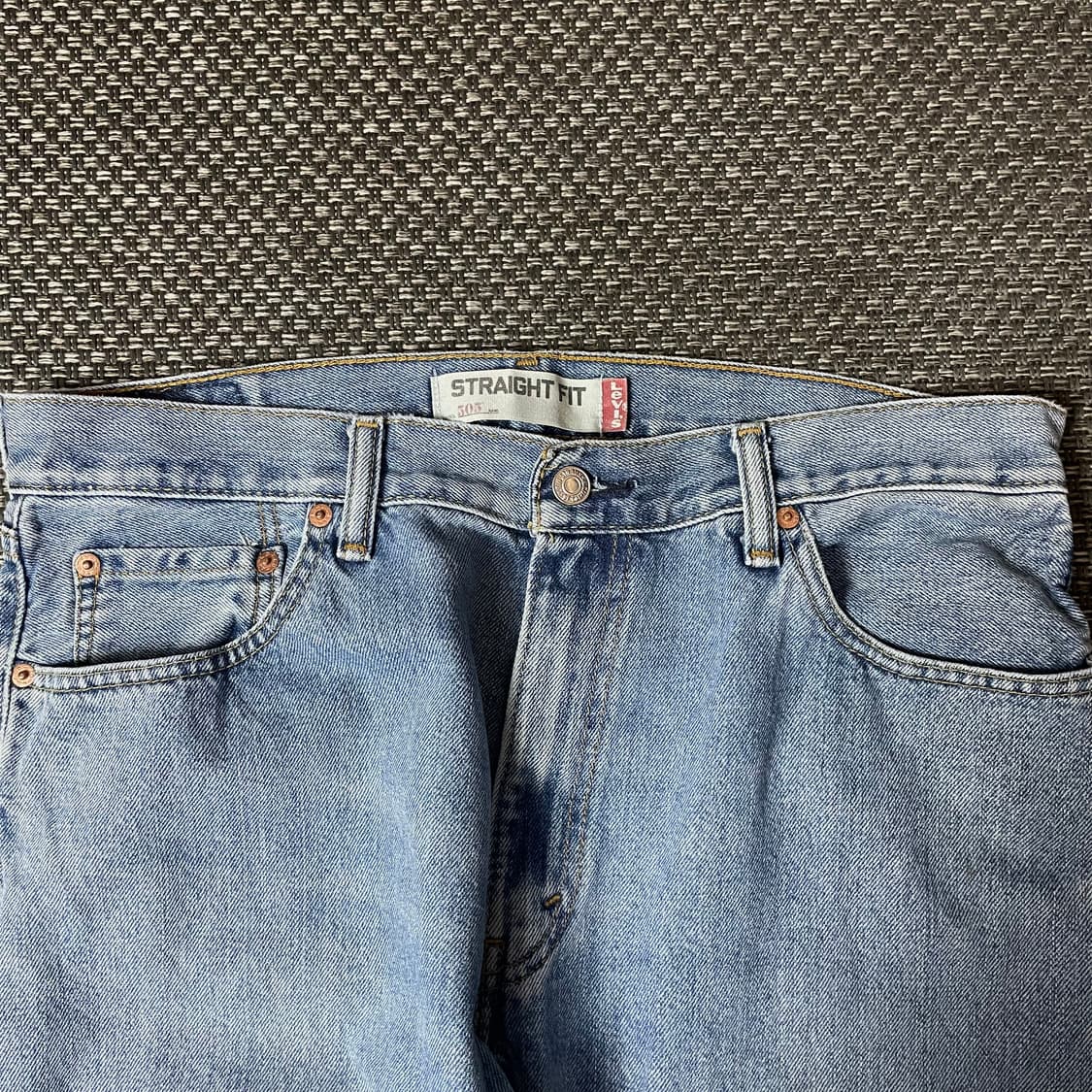 (34) 리바이스 505 34X30 중청 데님 팬츠 스트레이트핏 상품이미지4