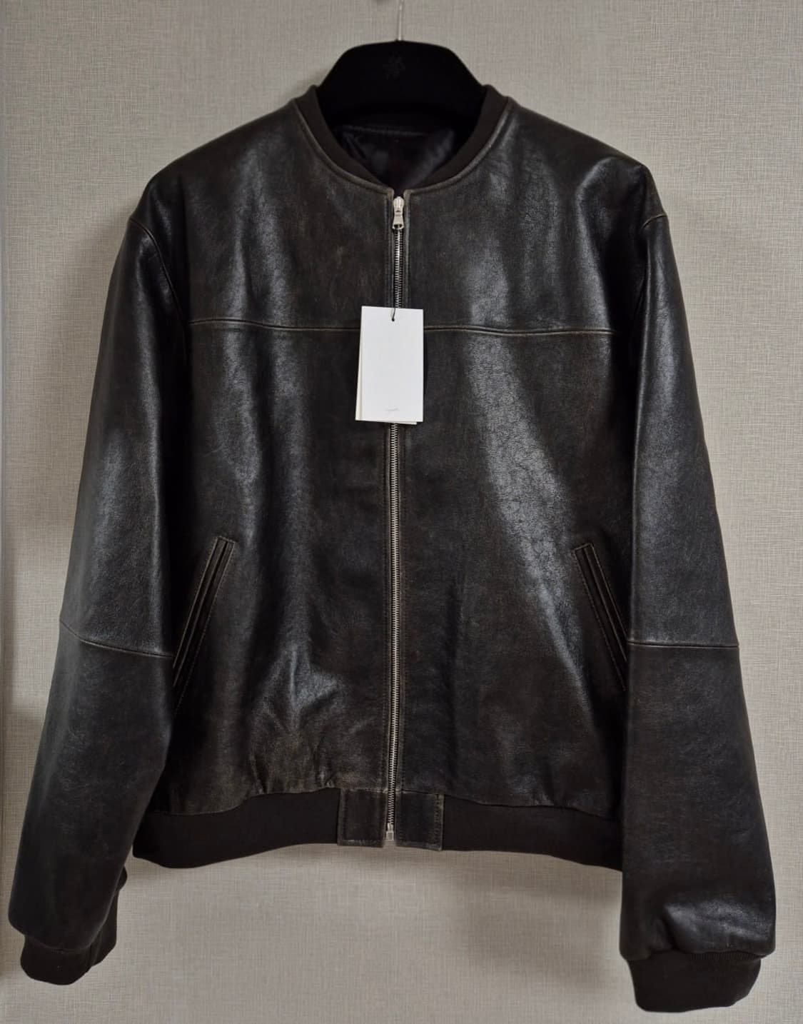 유스 / 26SS 레더 수베니어 자켓  / L 상품이미지3