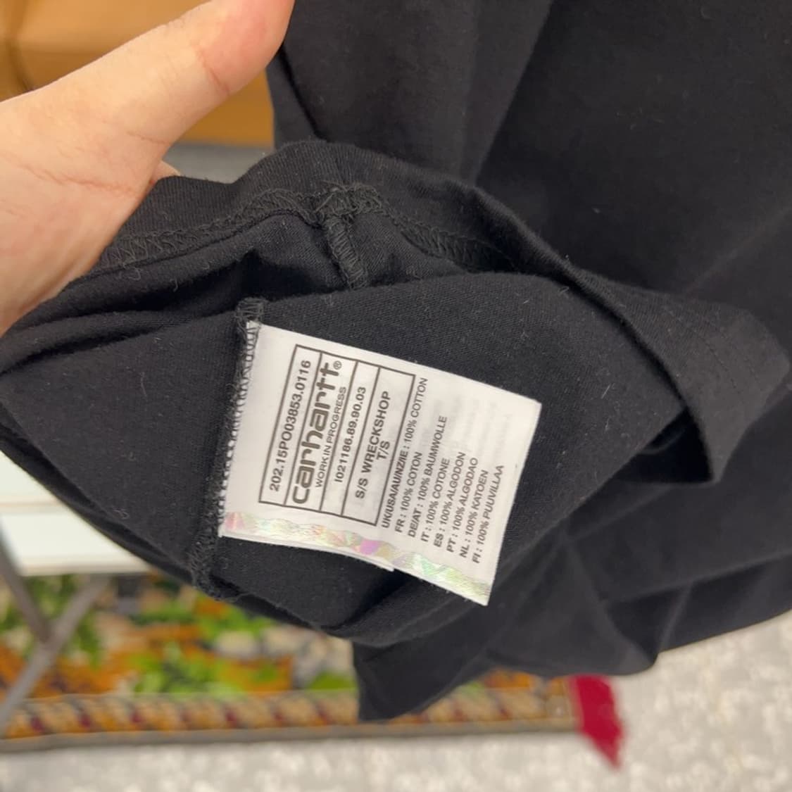 칼하트 빈티지 프린팅 반팔티 90 C05166  상품이미지4