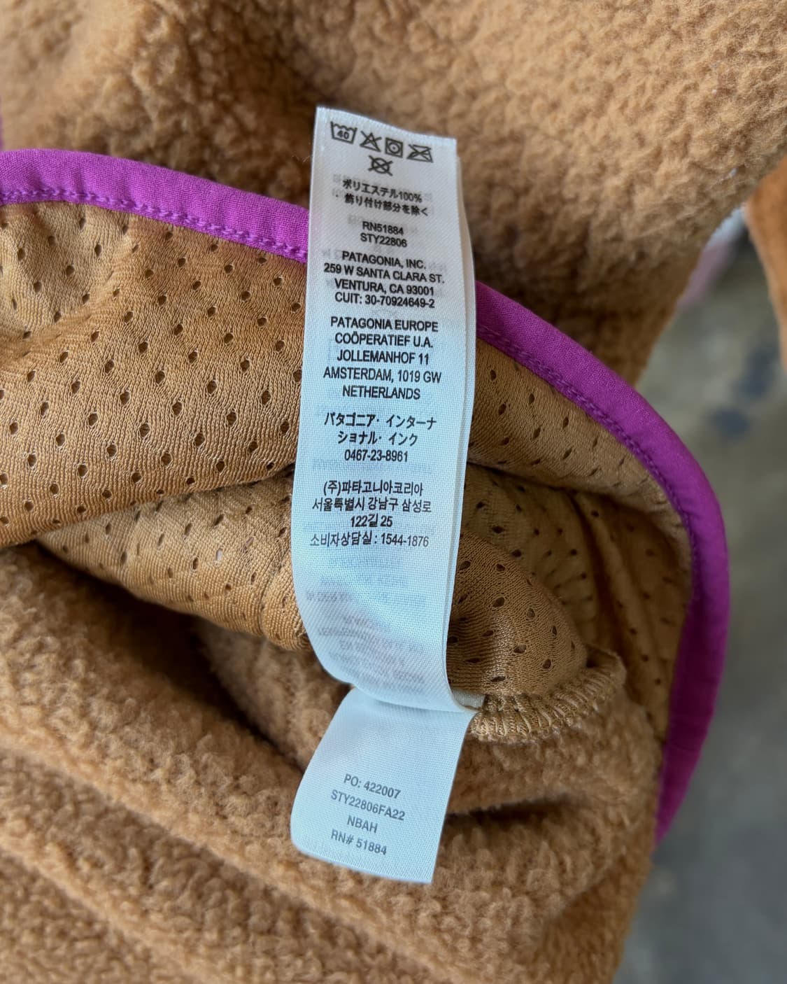 [S]파타고니아 우먼스 레트로 파일 플리스 후드 자켓 상품이미지9