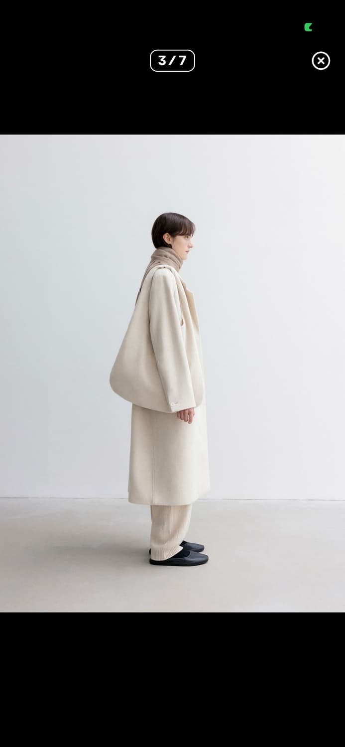 Lfm Cashmere Long Coat / Ivory 상품이미지8