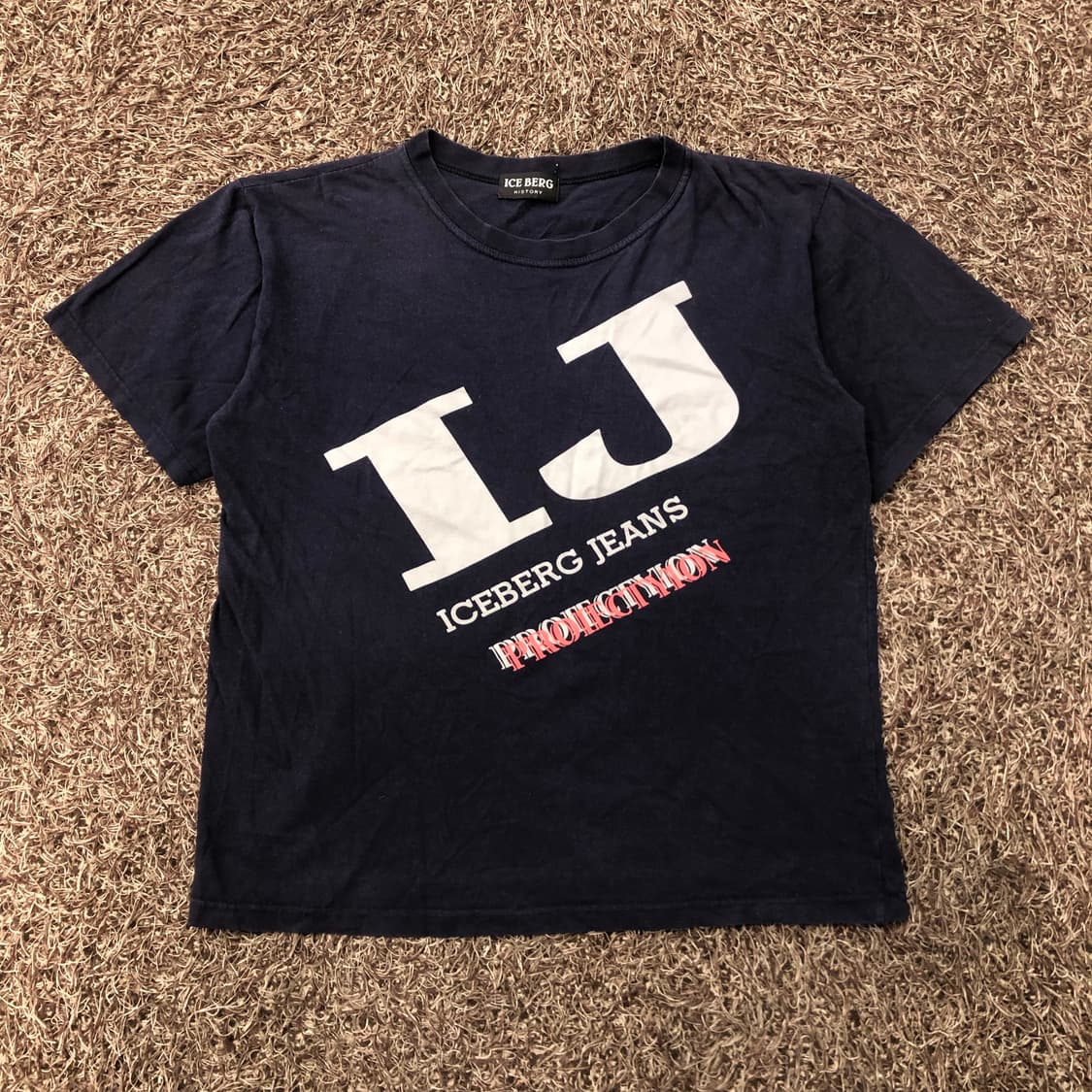 아이스버그 히스토리 진스 빅로고 반팔 티셔츠 100 상품이미지1