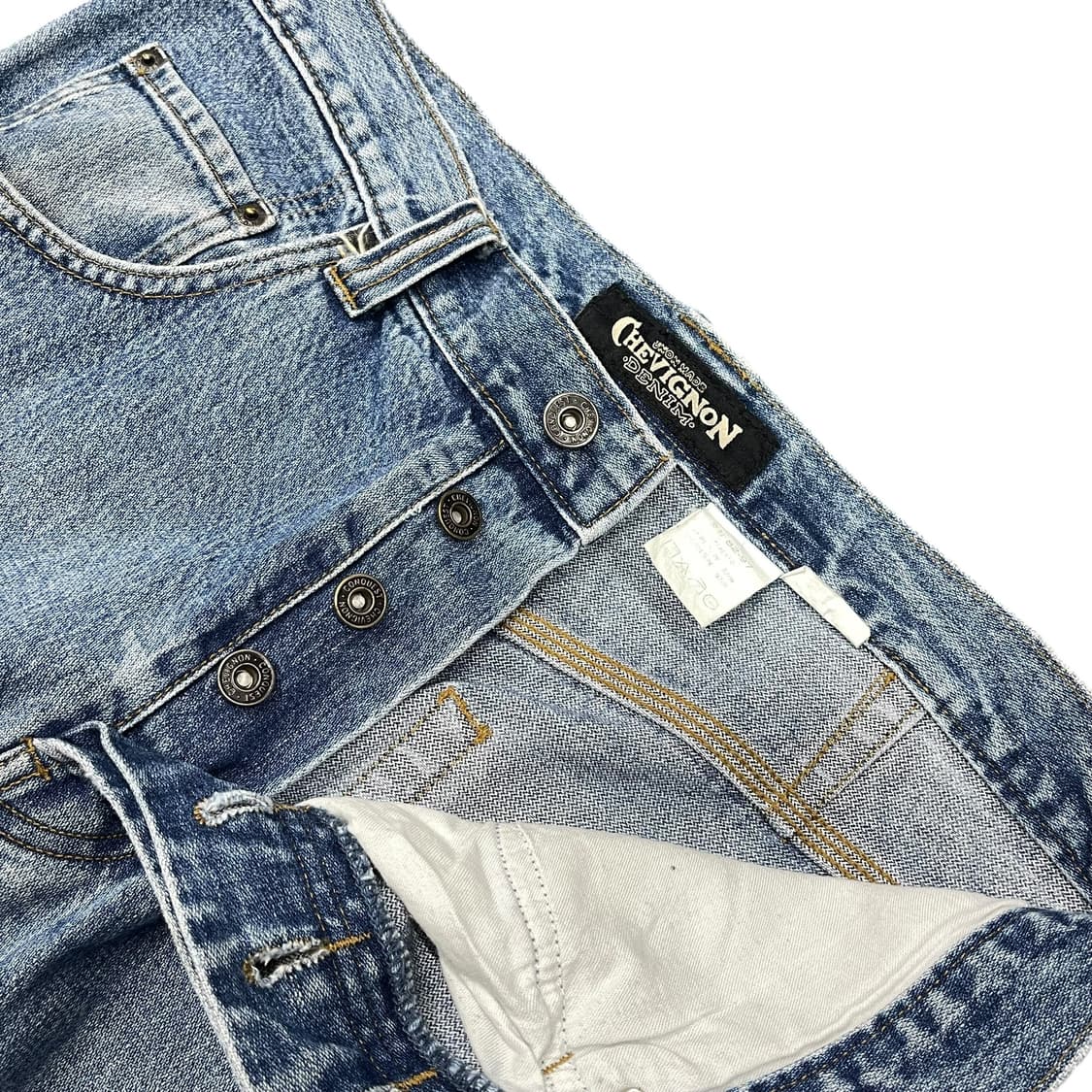 쉐비뇽 스트레이트 카펜터 데님 팬츠 상품이미지3